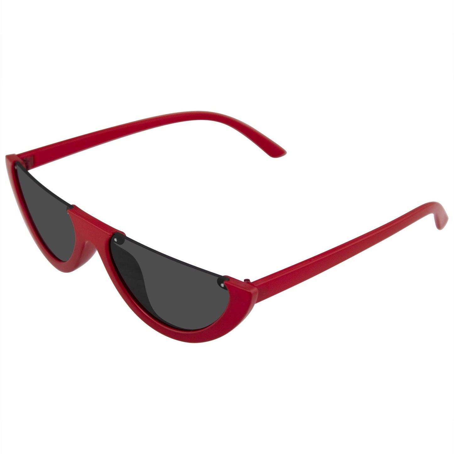 Half Cat Eye Sunglasses | Vintage Half Mod Style Y2K "Clout Goggles" | UV400 Retro Women’s Shades
