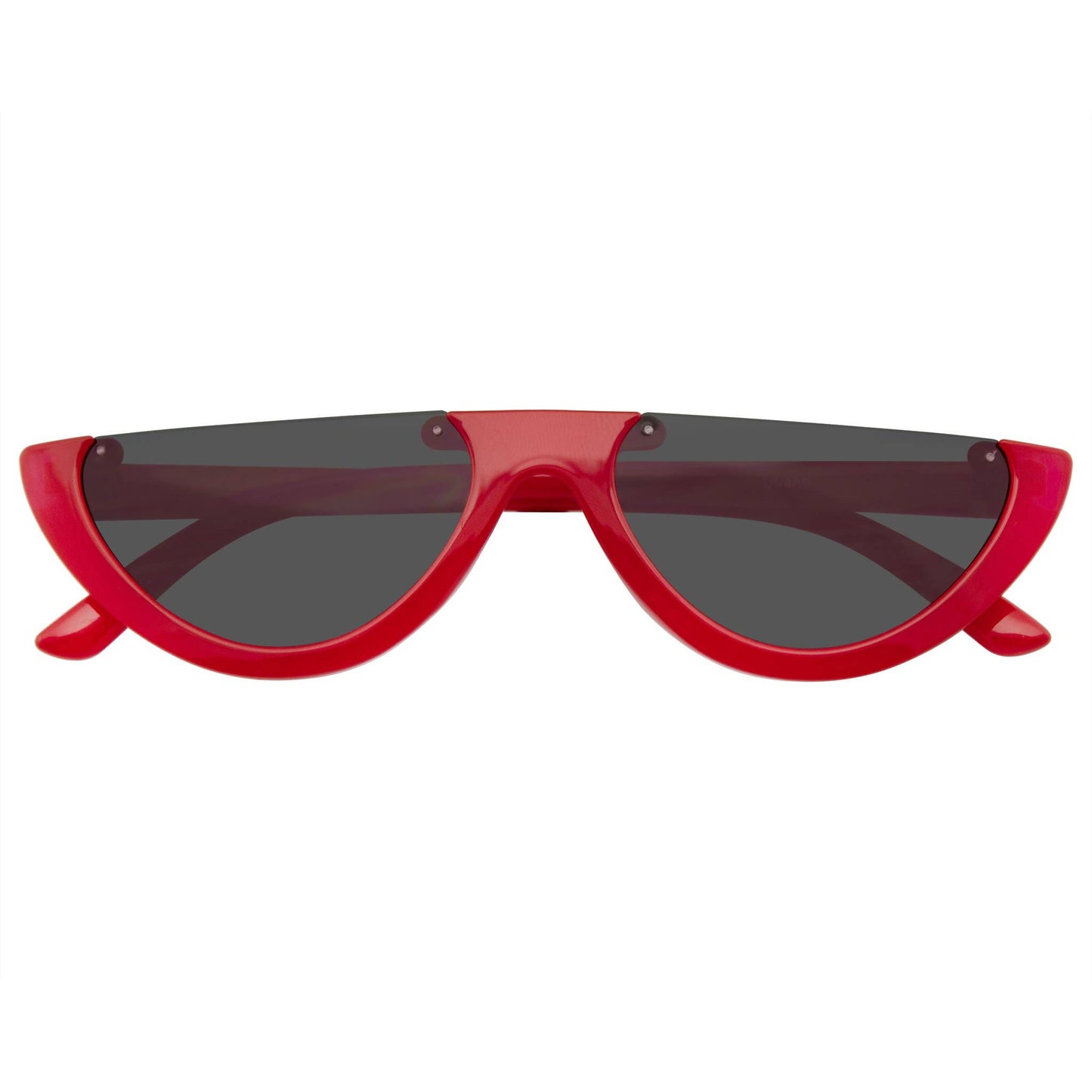 Half Cat Eye Sunglasses | Vintage Half Mod Style Y2K "Clout Goggles" | UV400 Retro Women’s Shades