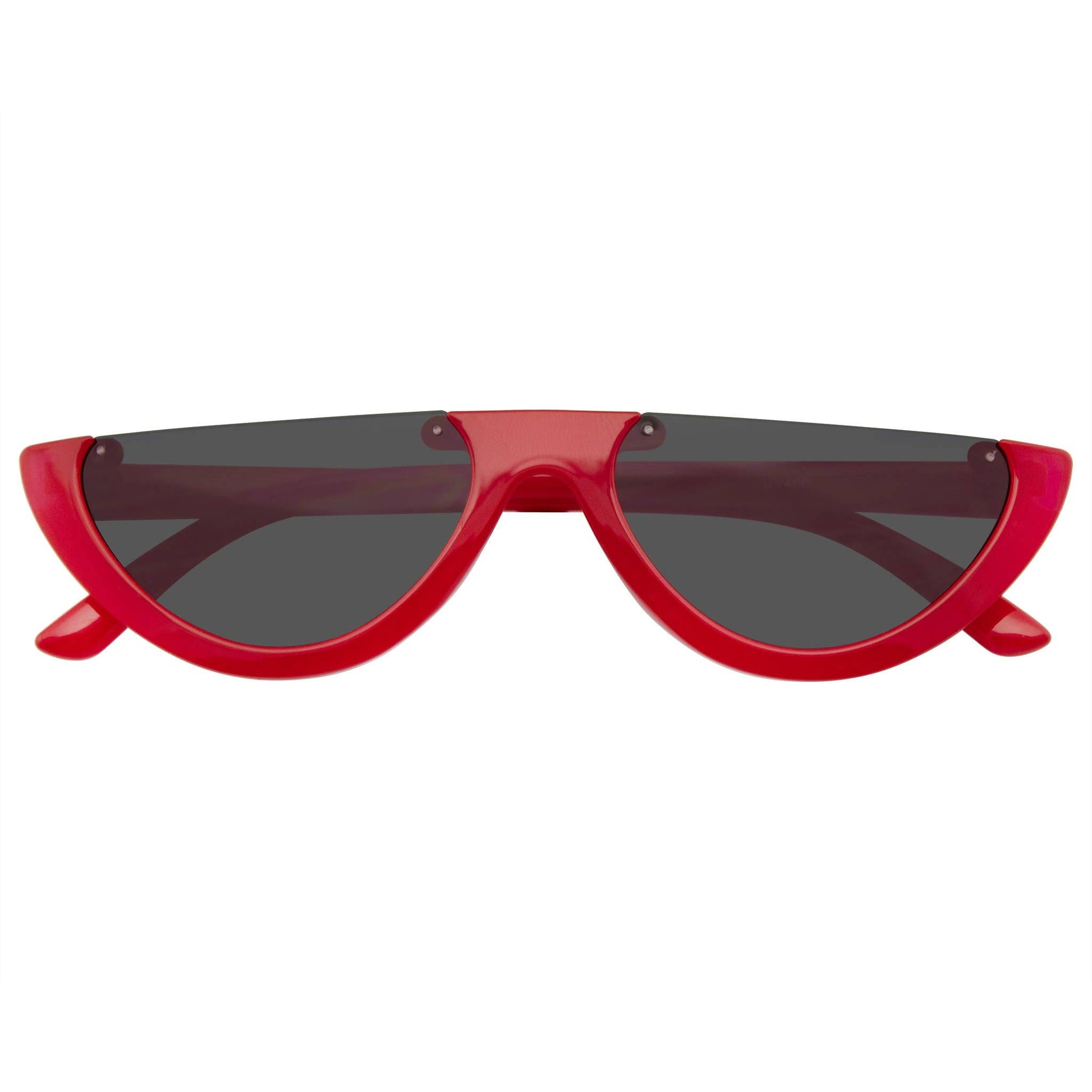 Half Cat Eye Sunglasses | Vintage Half Mod Style Y2K "Clout Goggles" | UV400 Retro Women’s Shades