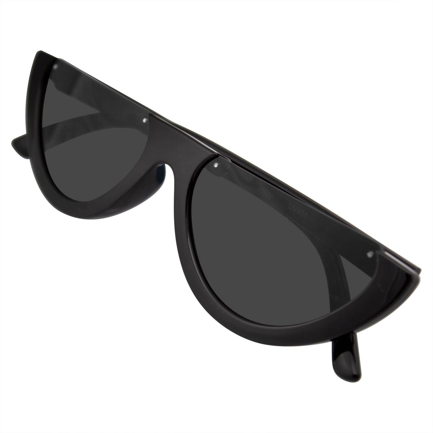 Half Cat Eye Sunglasses | Vintage Half Mod Style Y2K "Clout Goggles" | UV400 Retro Women’s Shades