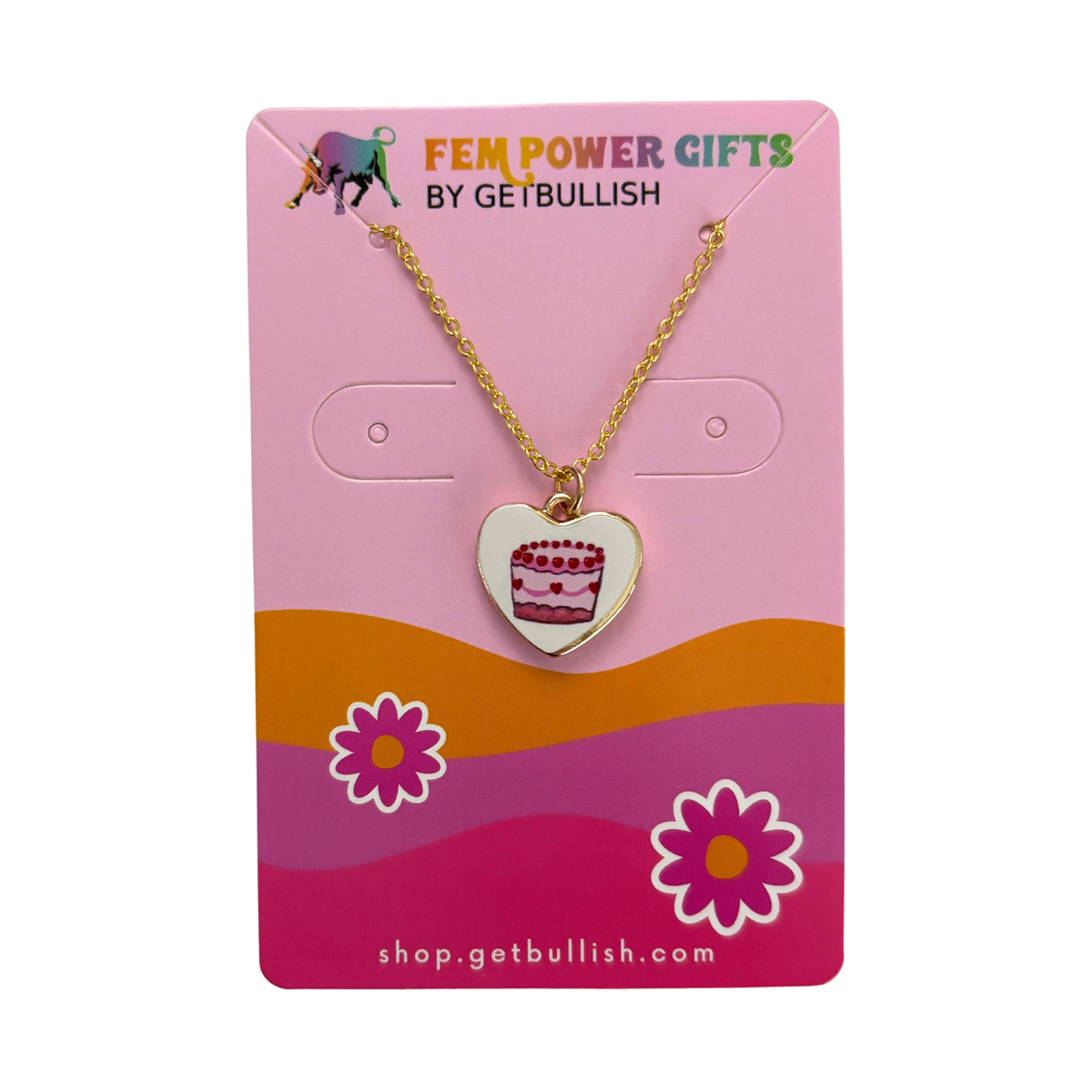 Hand Painted Charm Necklace | Paper & Quartz-Paper & Quartz-The Bullish Store