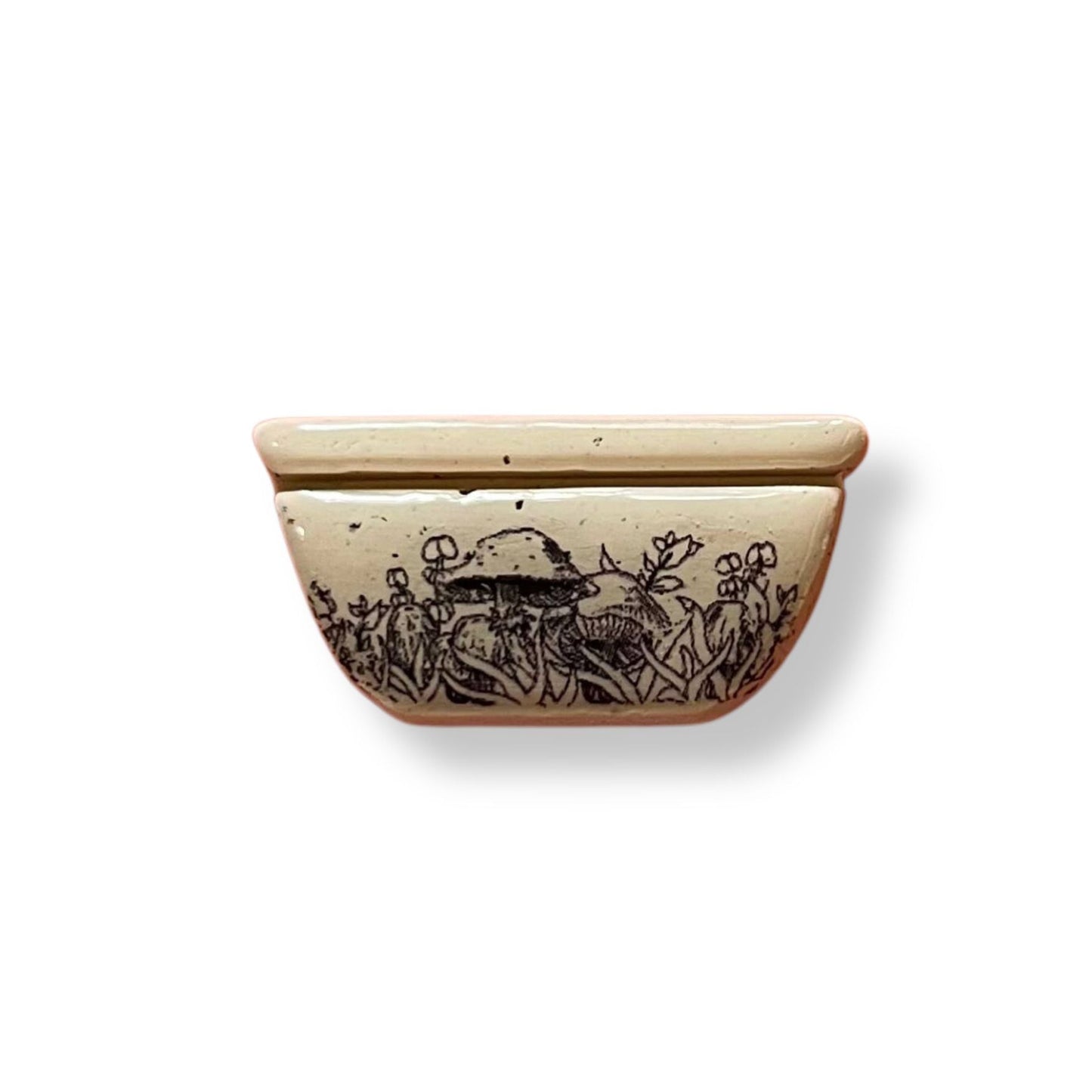 Handmade Pyrex Dish Tiny Magnets in Styles | Historic Prints on Polymer Clay