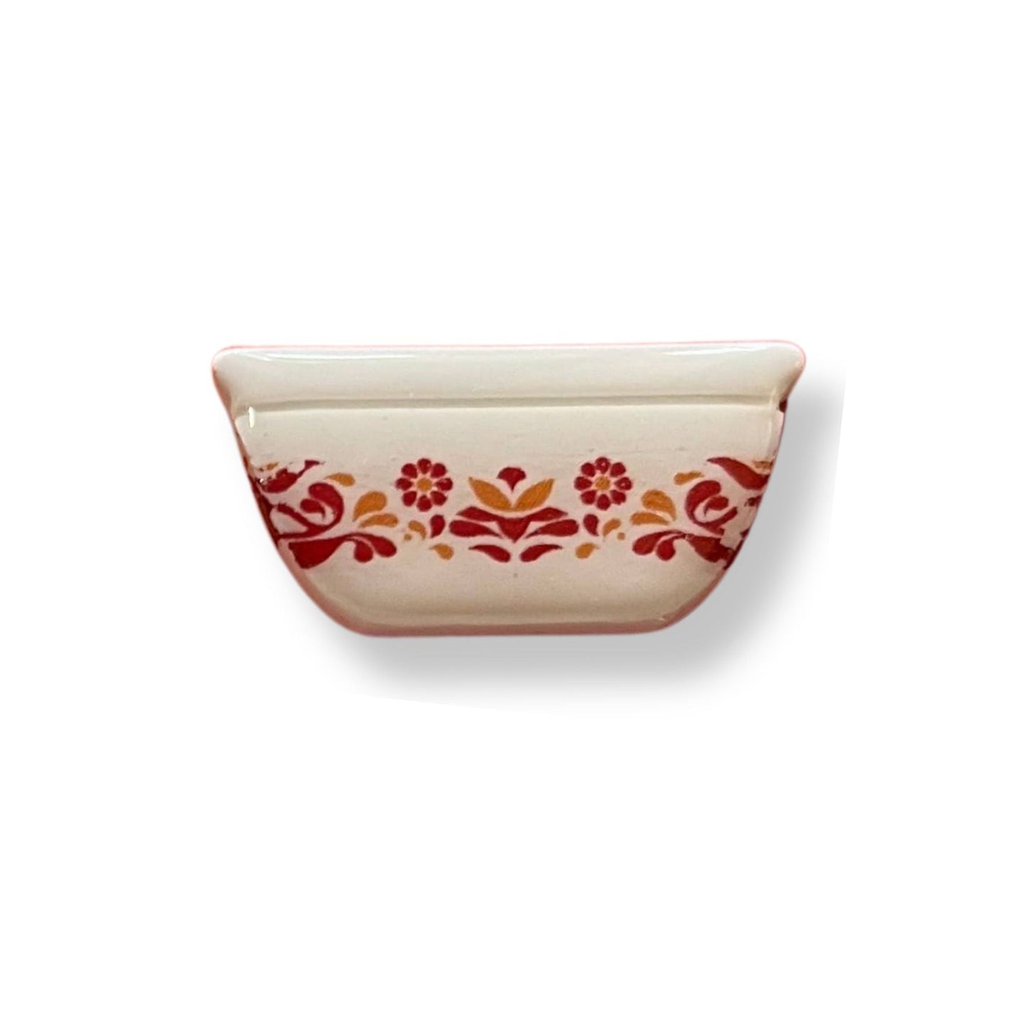 Handmade Pyrex Dish Tiny Magnets in Styles | Historic Prints on Polymer Clay