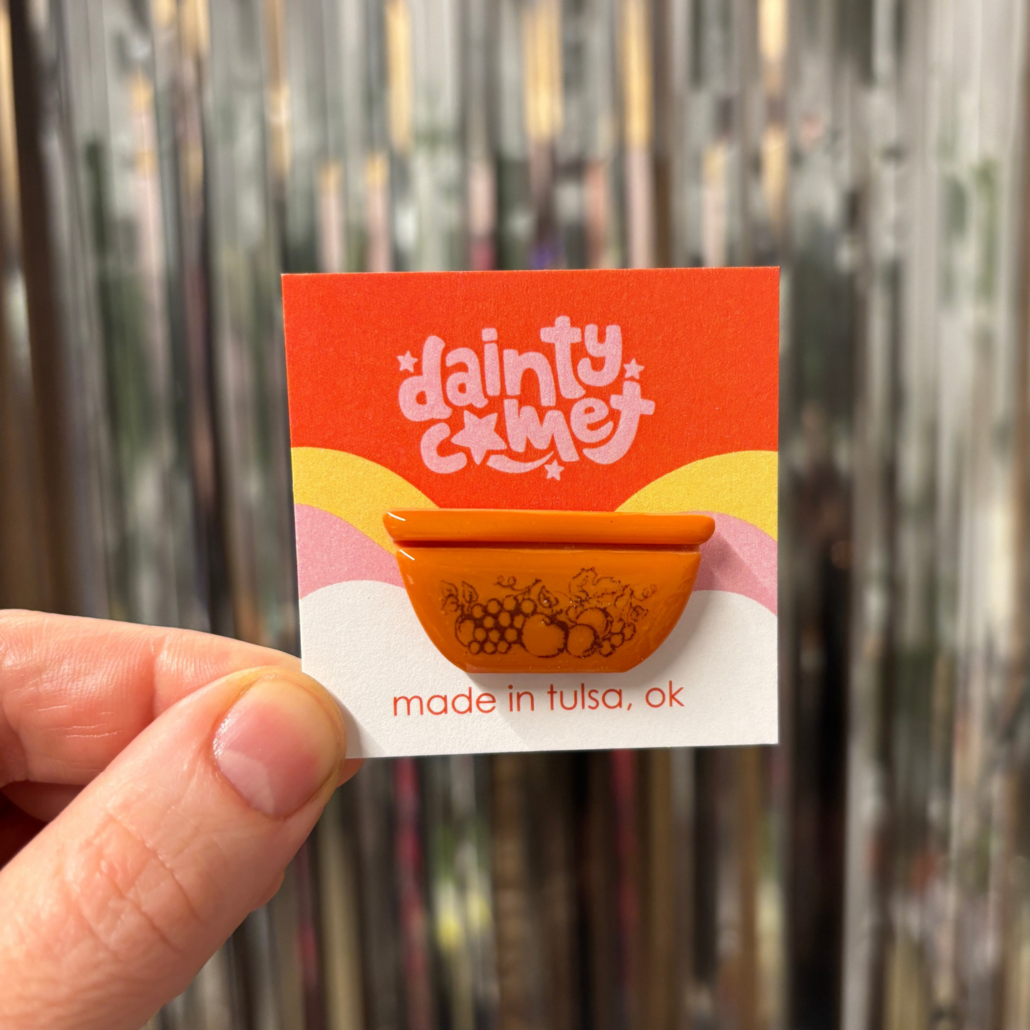 Handmade Pyrex Dish Tiny Magnets in Styles | Historic Prints on Polymer Clay