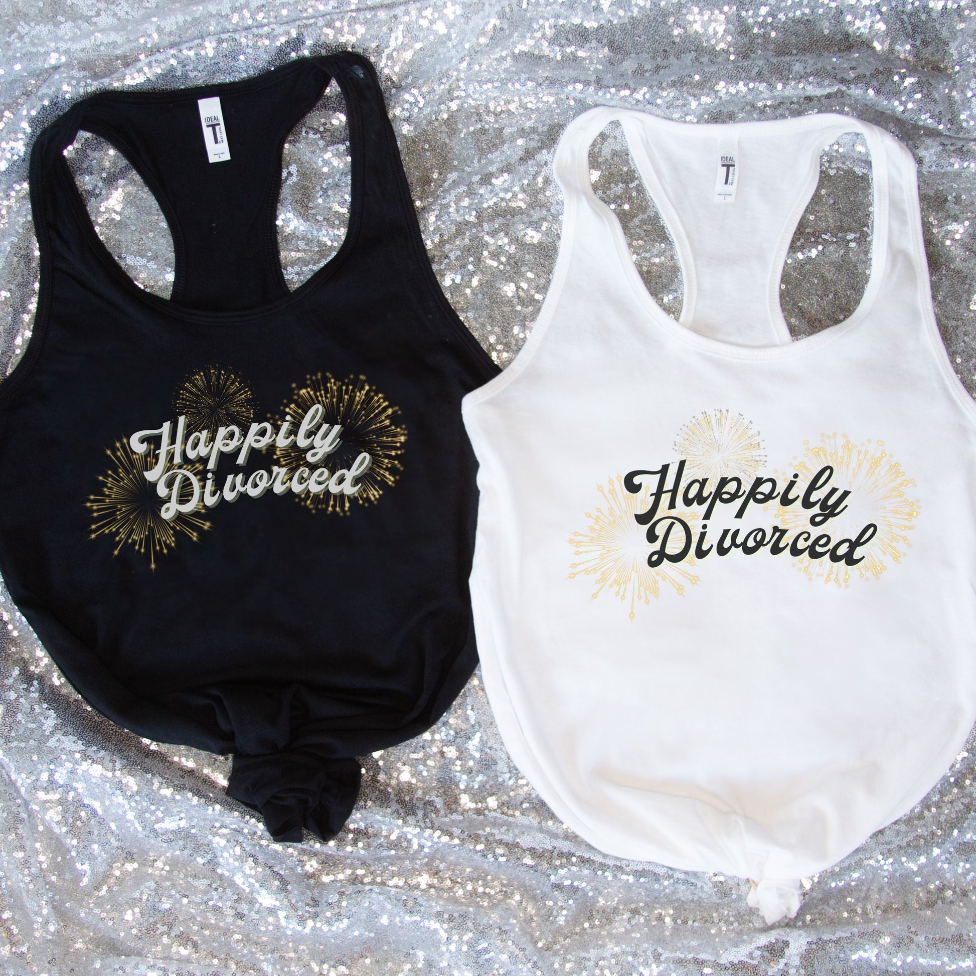 Happily Divorced Women's Ideal Racerback Tank