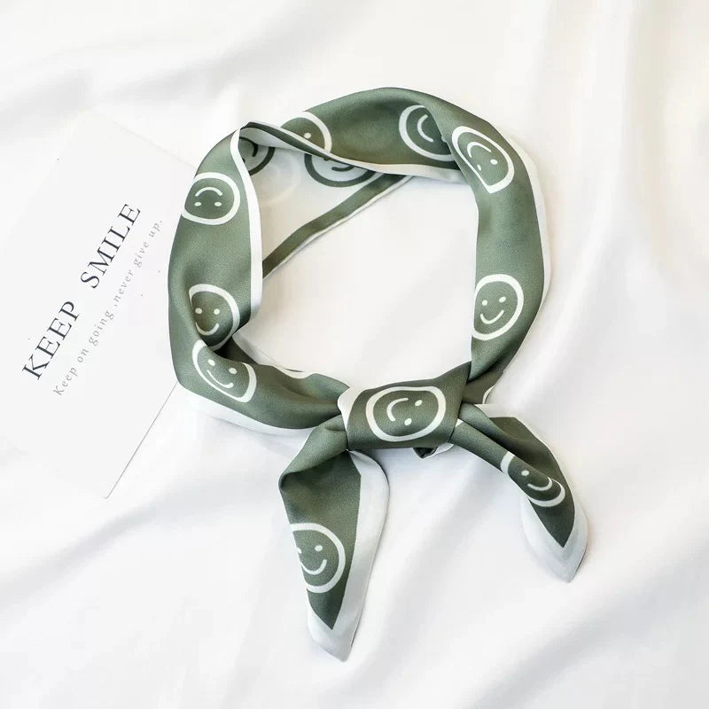 Happy All Around Slim Scarf