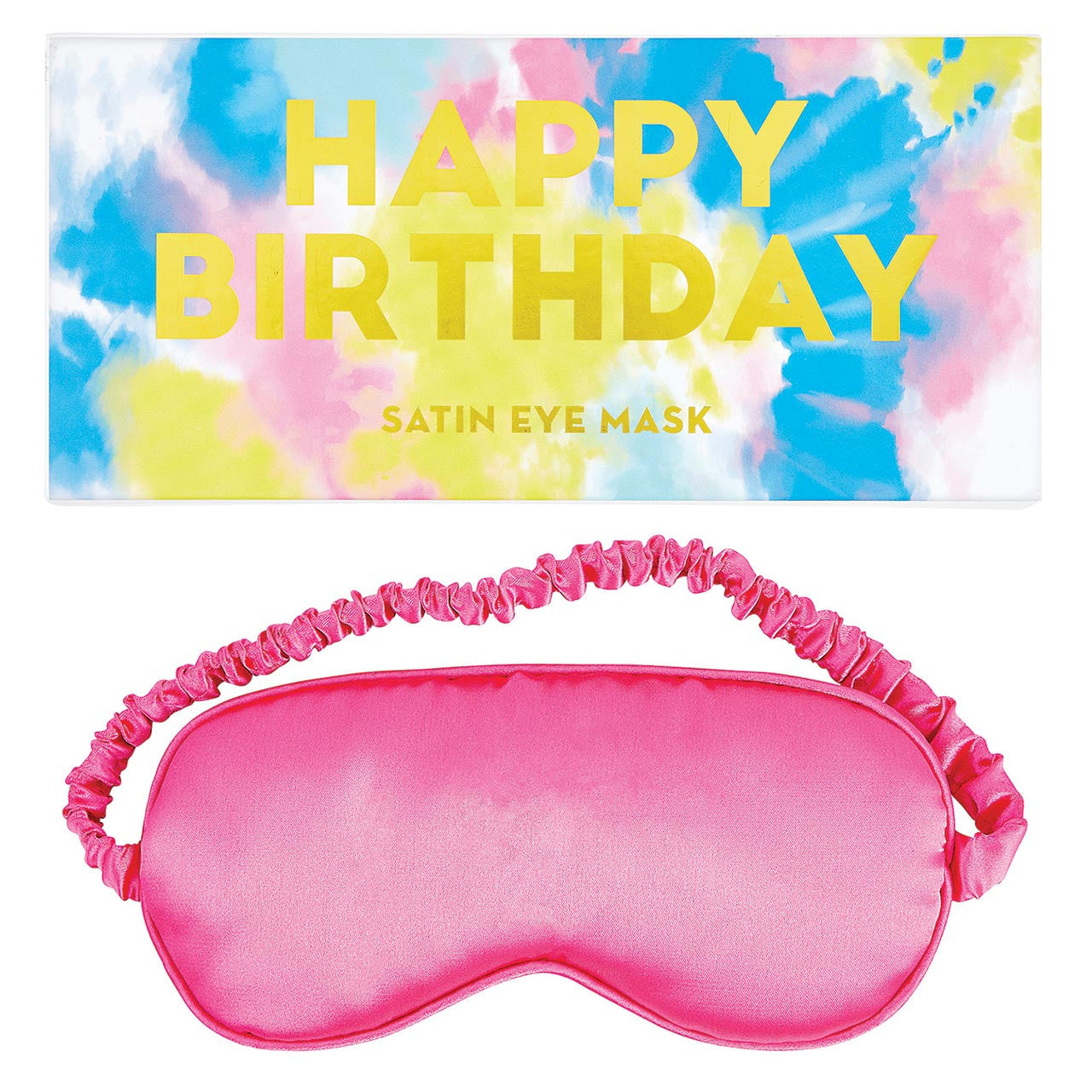 Happy Birthday Eye Mask Box Set | Pink Eye Cover Shade Sleeping Mask