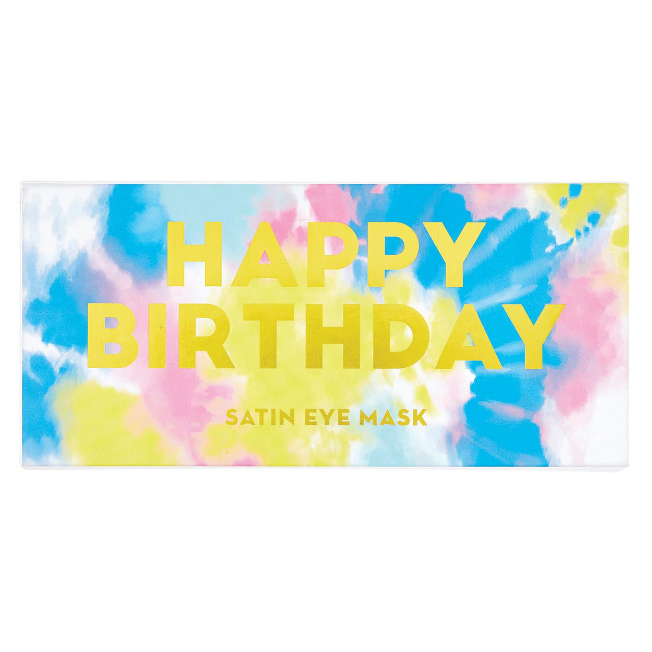 Happy Birthday Eye Mask Box Set | Pink Eye Cover Shade Sleeping Mask