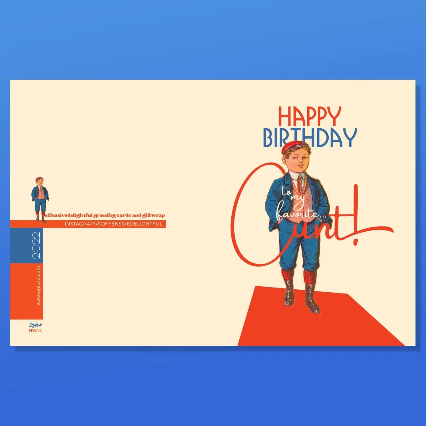 Happy Birthday To My Favorite (c)Aunt Greeting Card