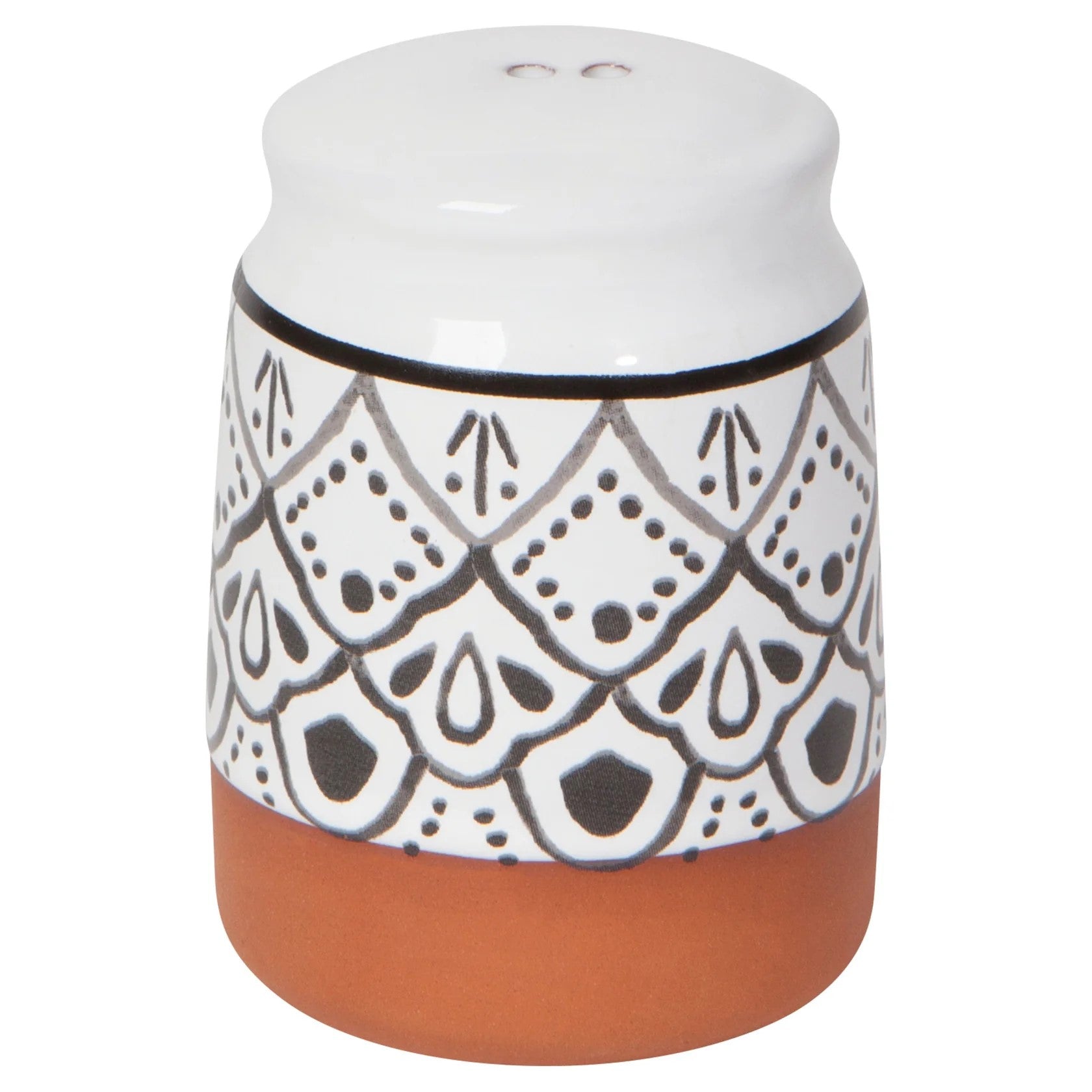 Harmony Terracotta Salt & Pepper Shakers Set | Seasoning Dispensers Condiments Container