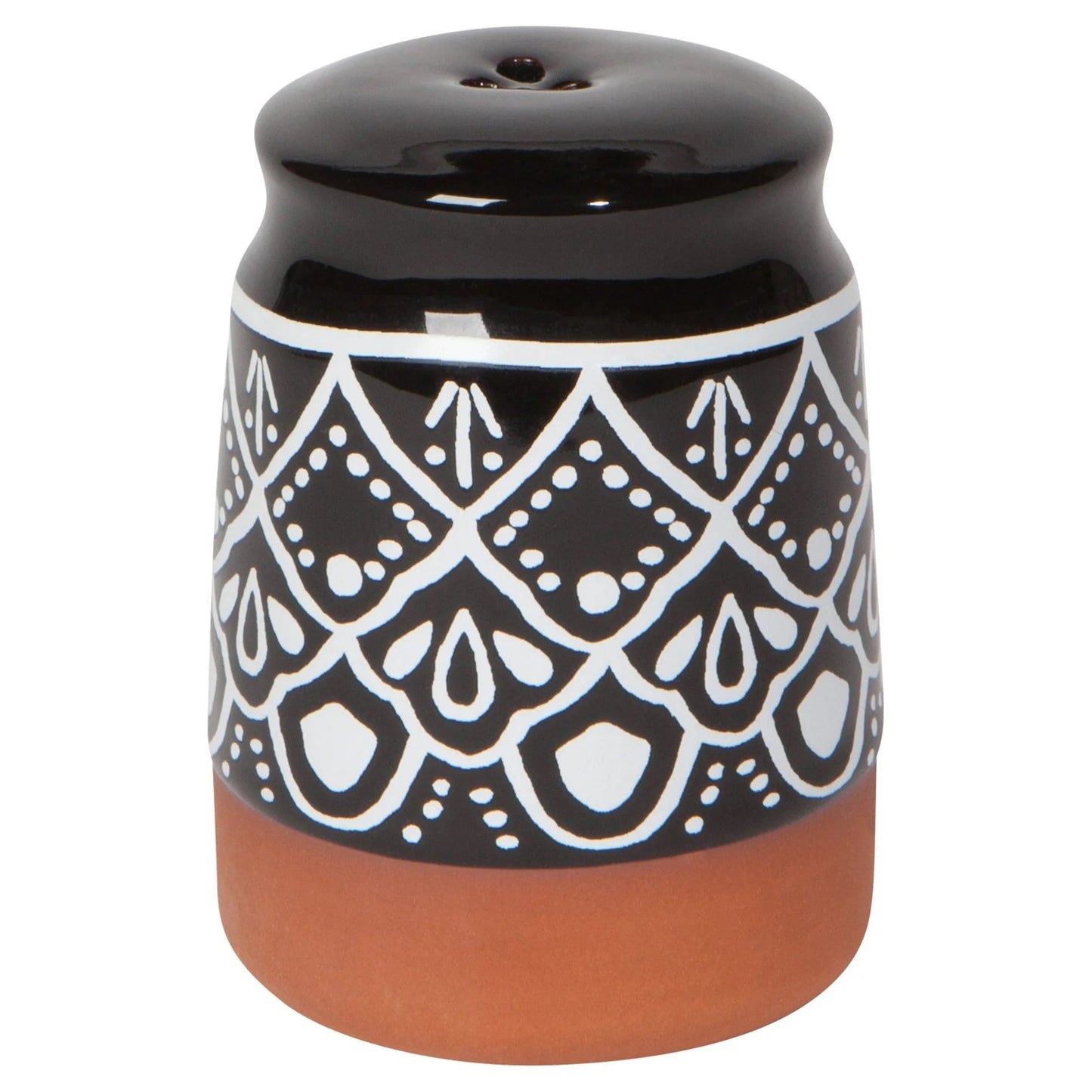 Harmony Terracotta Salt & Pepper Shakers Set | Seasoning Dispensers Condiments Container