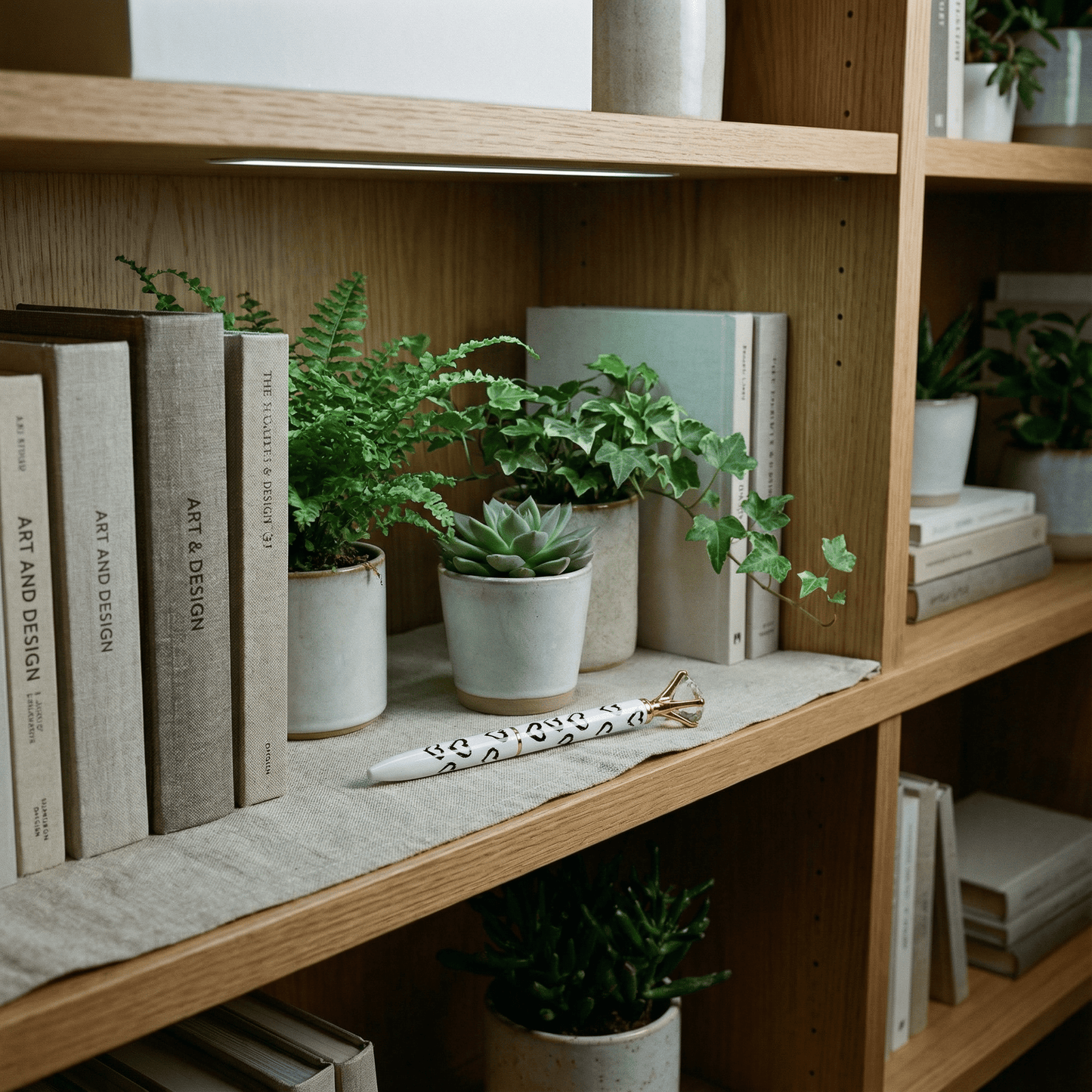 Heart Gem Pen in Gift Box | Jewel-Topped Gift Pen | Box Reads "Sealed with a Kiss"