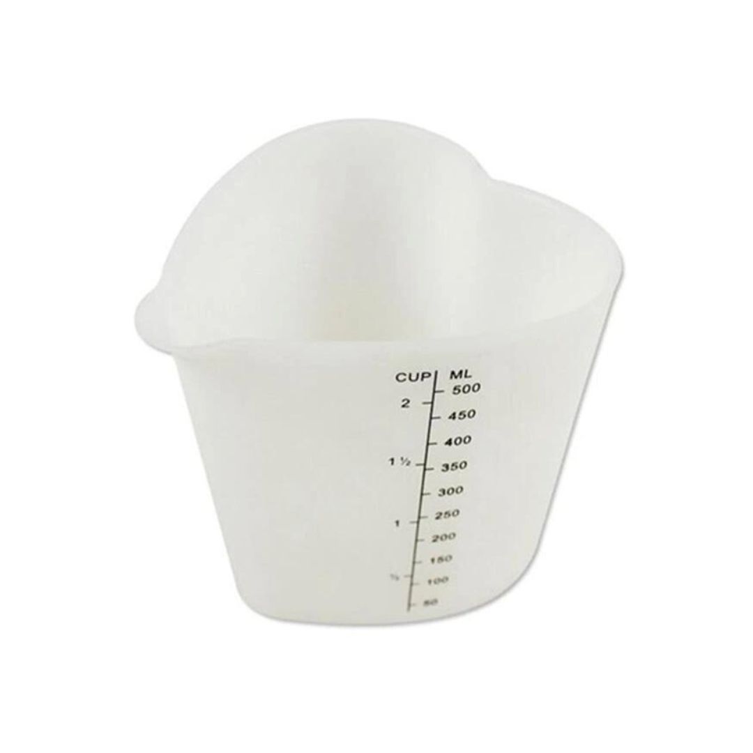 Heart Shaped Silicone Measuring Cup