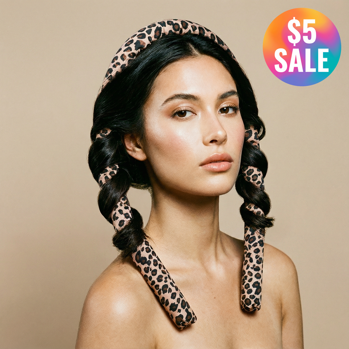 Heatless Roller Set | 4-Piece Hair Curler Set | Hair Accessories