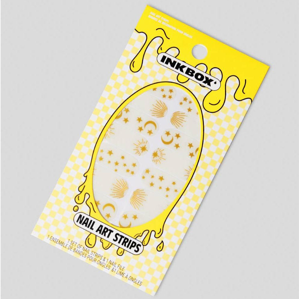 Heavenly Bodies Nail Art Strips | Easy-to-apply Nail Stickers Wraps
