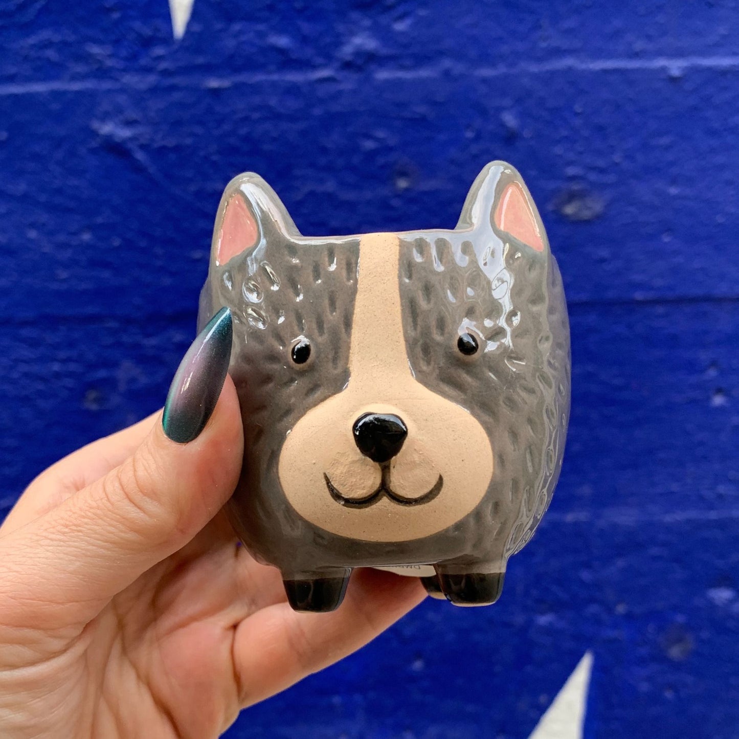 Hedgehog Pot | Decorative Ceramic Planter | 3.25" Tall