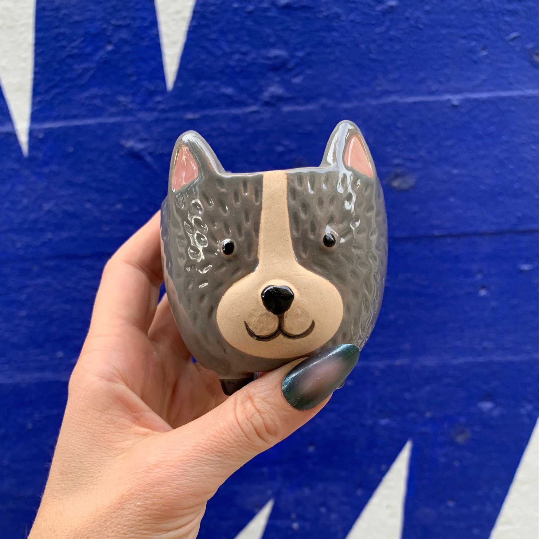 Hedgehog Pot | Decorative Ceramic Planter | 3.25" Tall