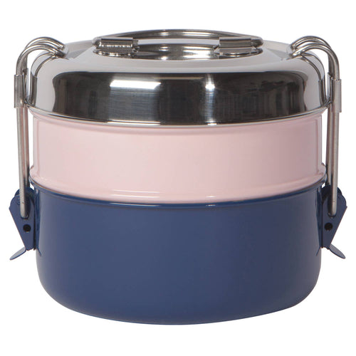 Heirloom Posy 2 Tier Tiffin | Stainless Steel Stack Lunch Box Meal Container