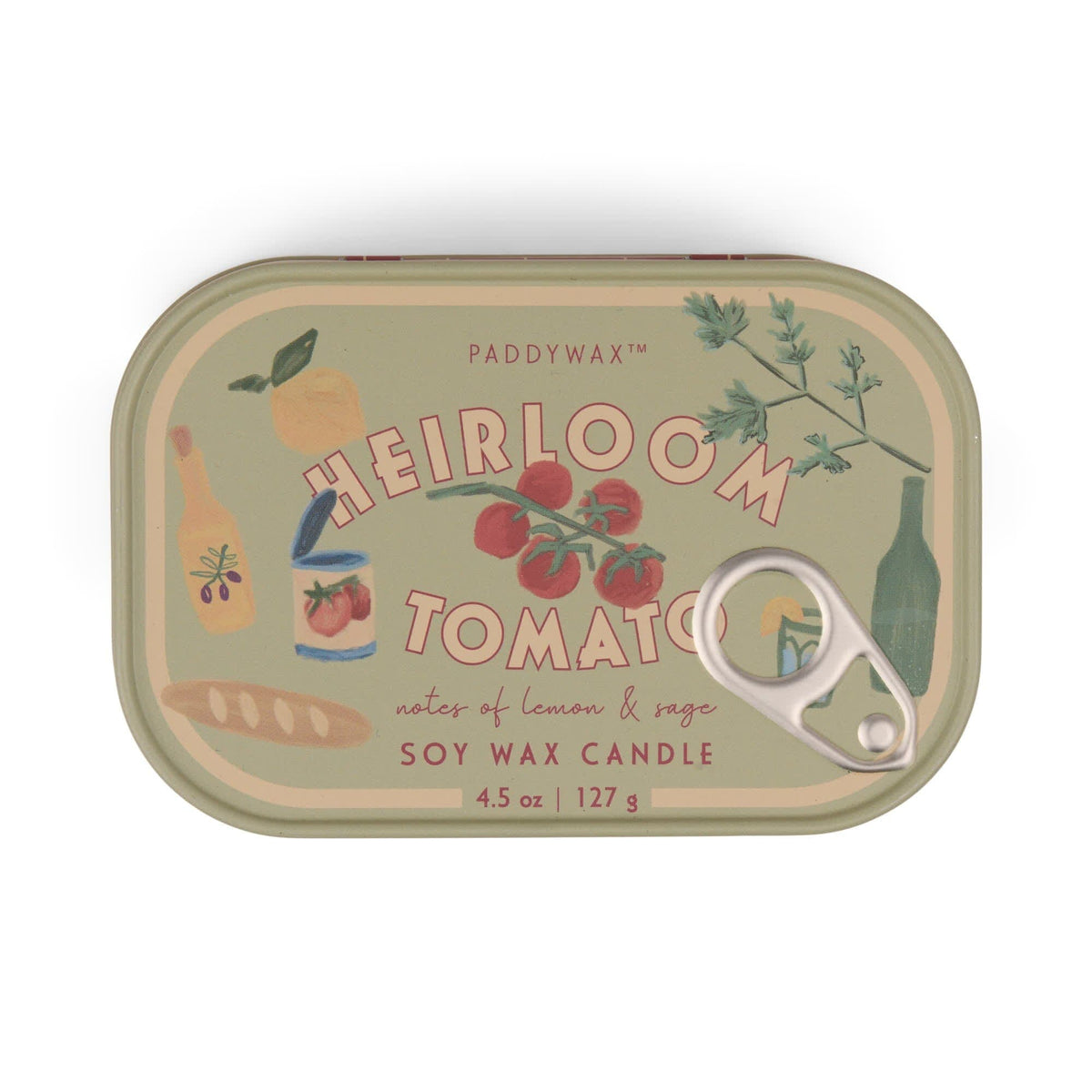 Heirloom Tomato Bistro Tin Candle
