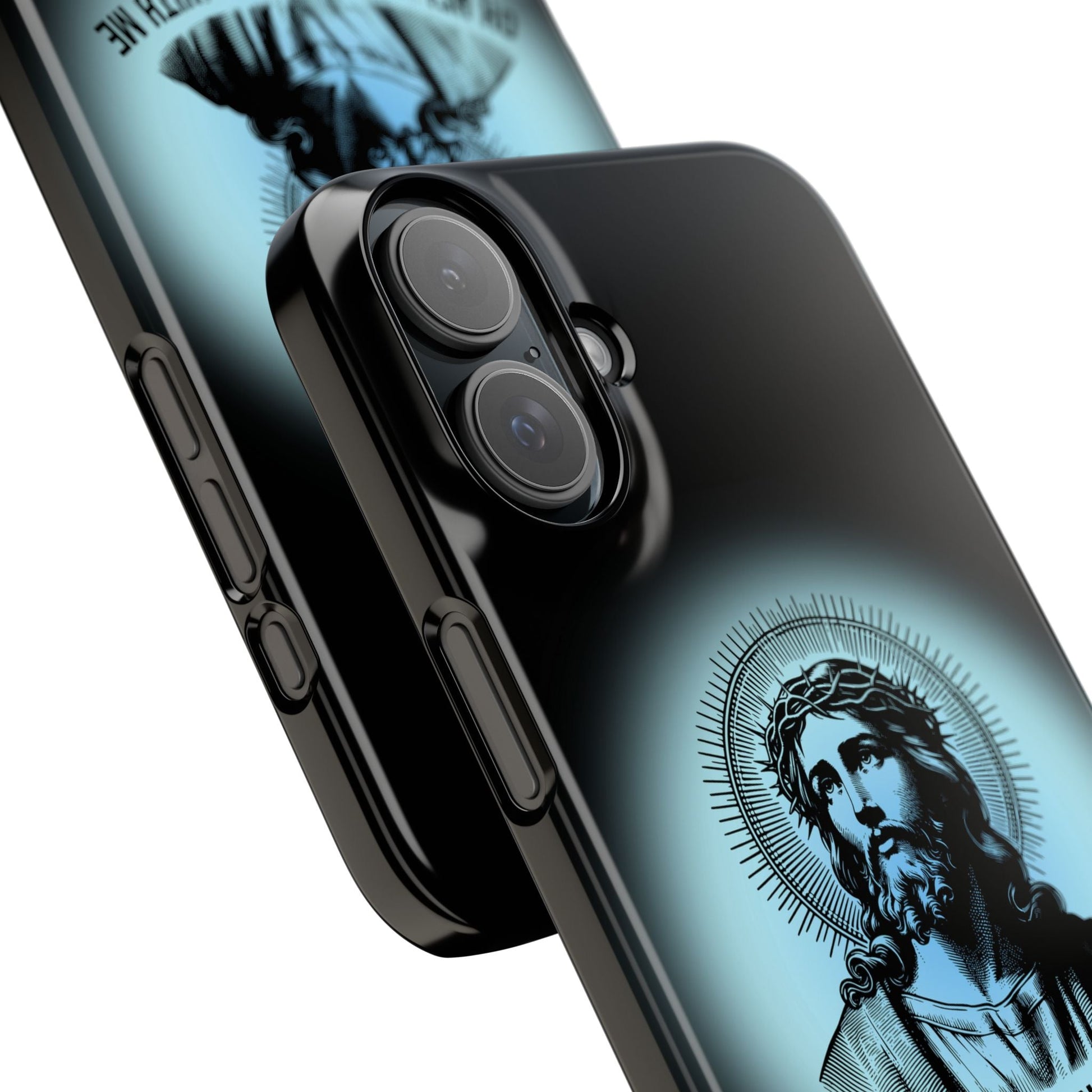 He's Not With Me Jesus Slim Phone Case - Many iPhone Models Available