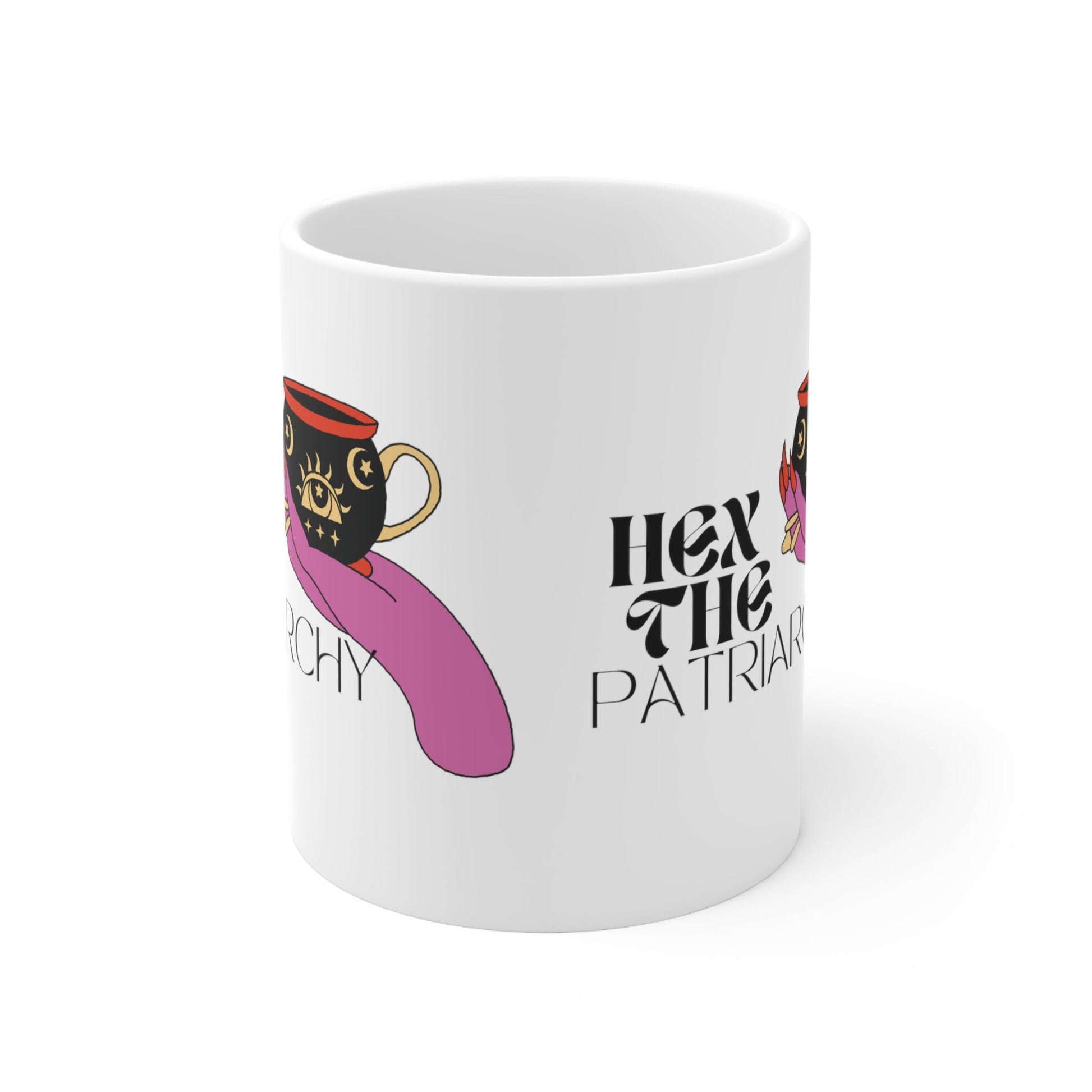 Hex the Patriarchy Ceramic Mug 11oz
