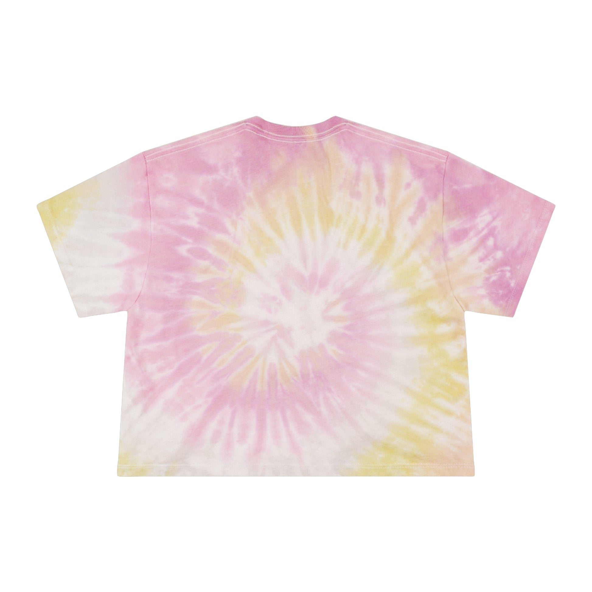 Hex the Patriarchy Women's Feminist Tie-Dye Crop Tee