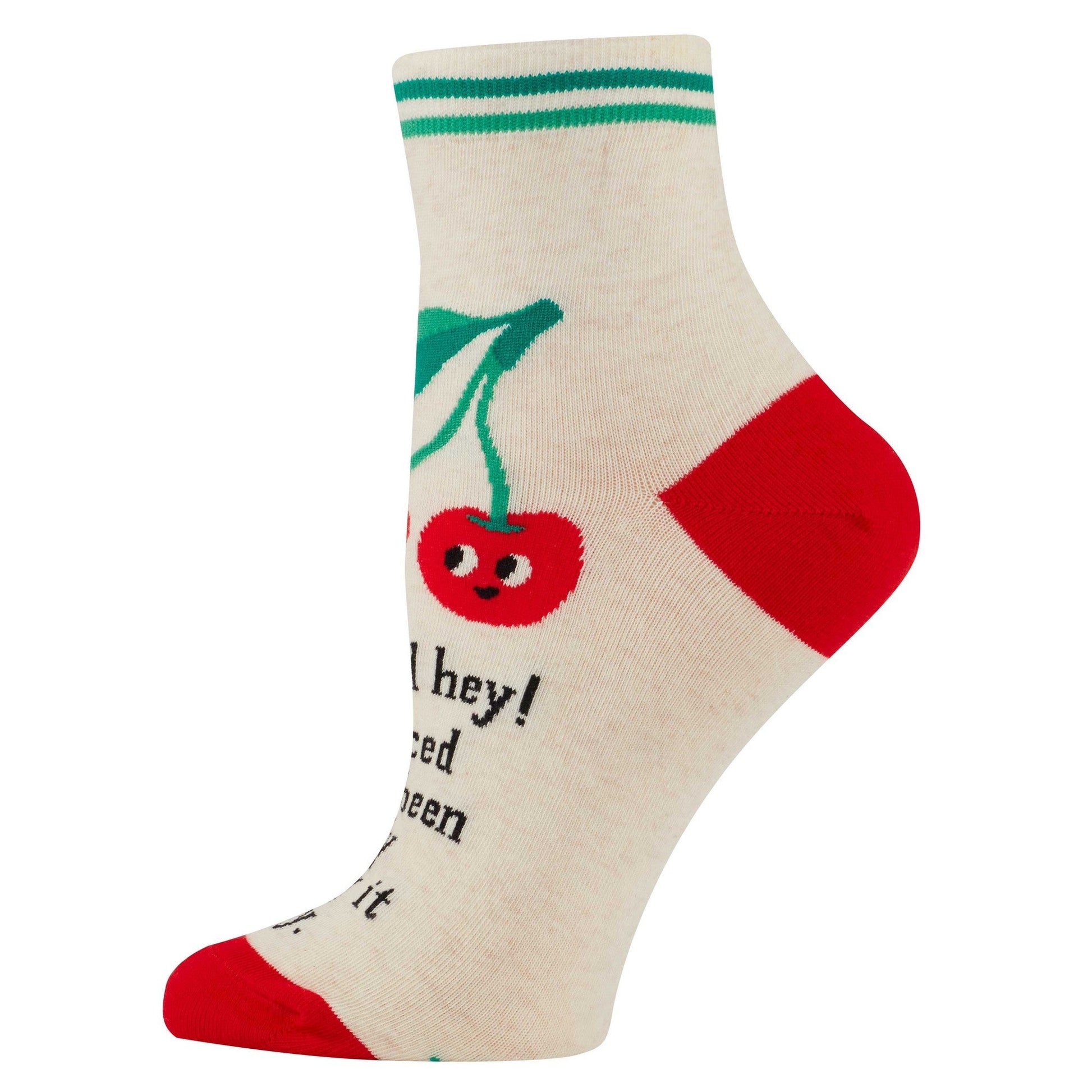 Hey Girl Hey! I Noticed You've Been Really Rocking It Lately Women's Ankle Socks | BlueQ at GetBullish