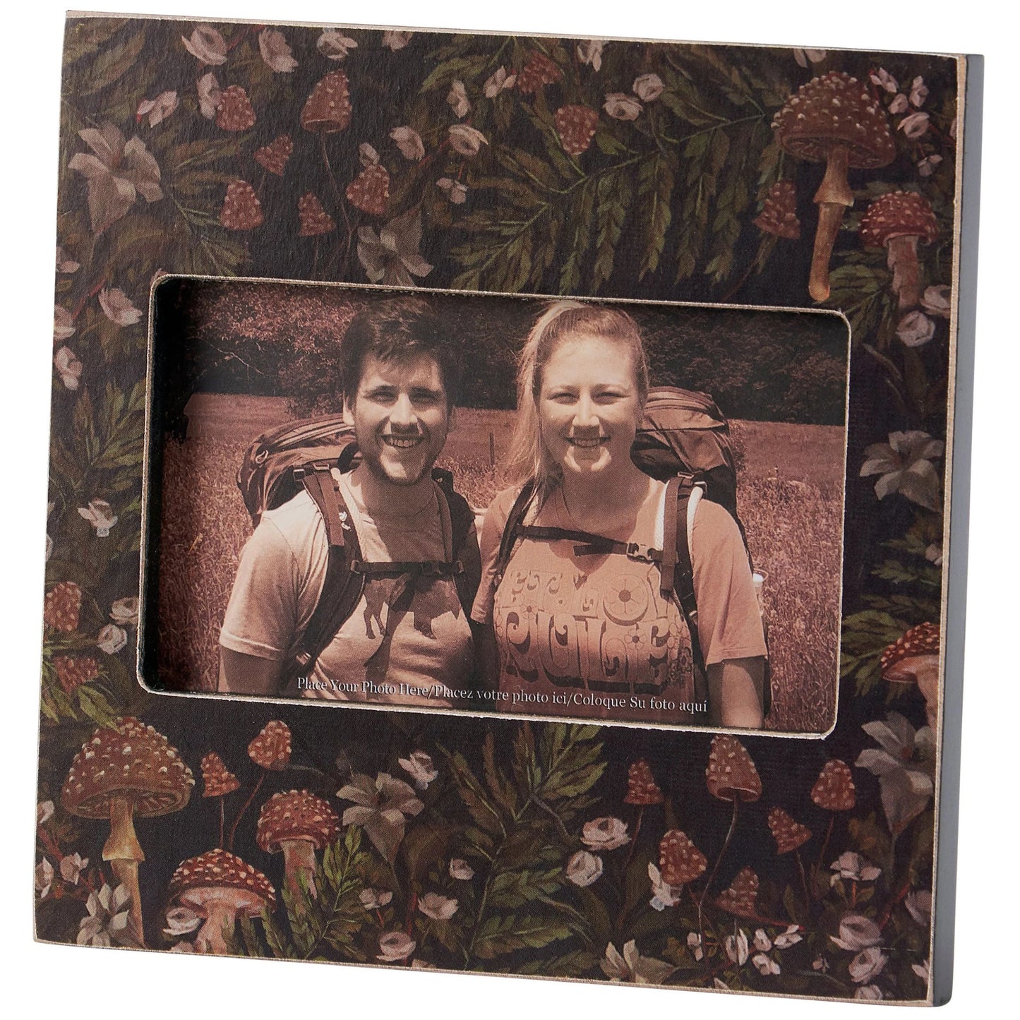 Hidden Garden Photo Frame | Moody Floral Picture Frame | 5" x 3"