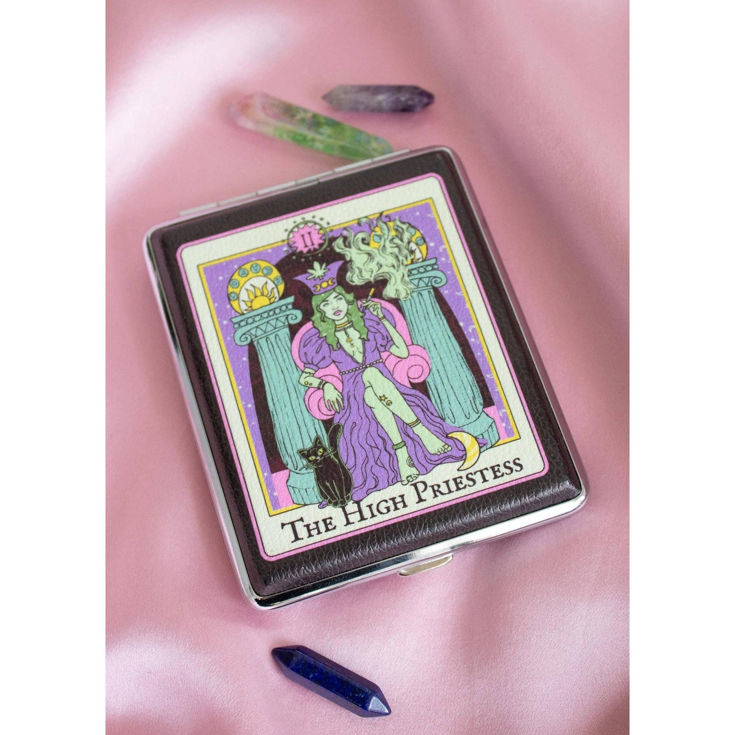 High Priestess Tarot Joint Case | Tarot Card Cigarette & Joint Holder
