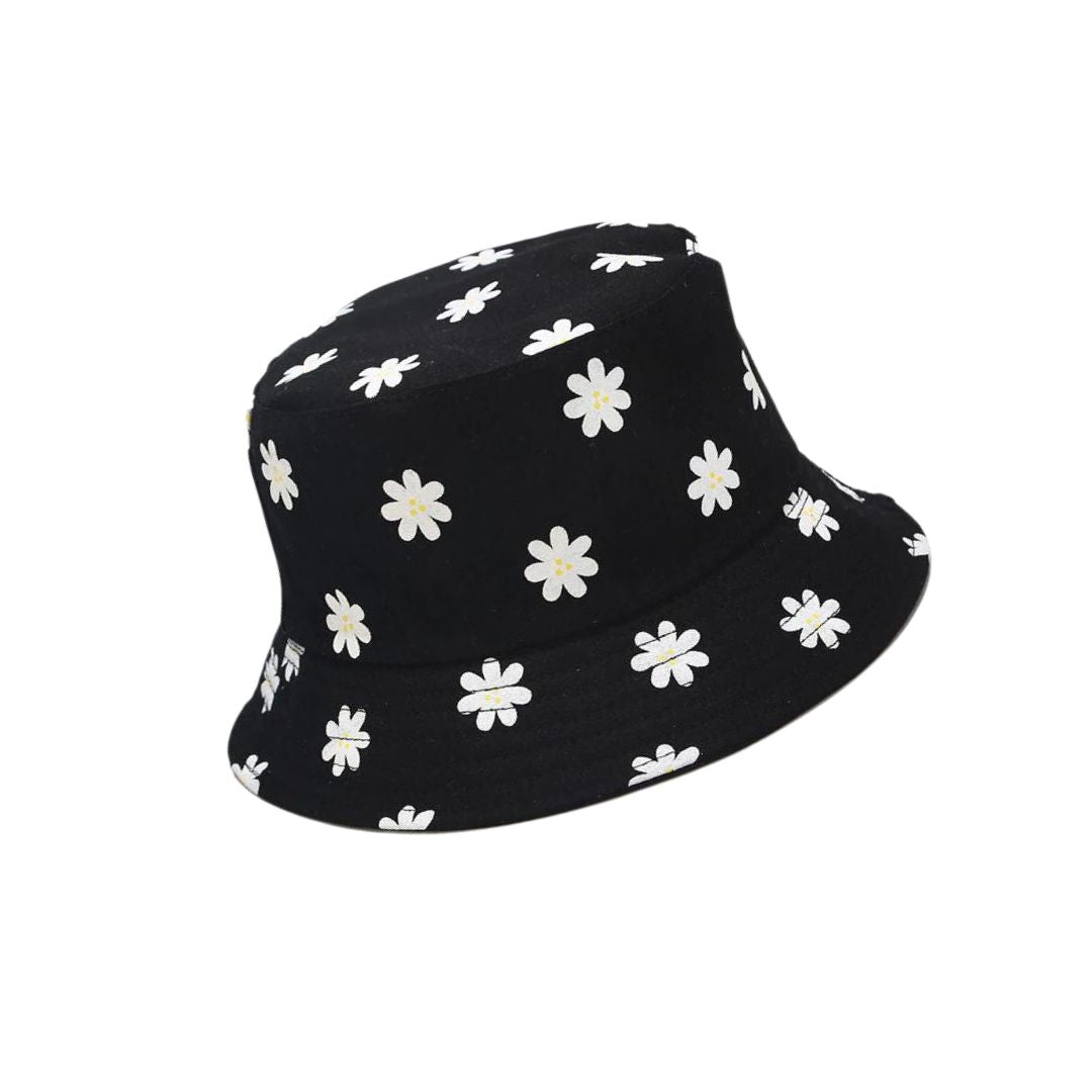 Hippie Dippie Daisy '90s Bucket Hat [3 Color Options]