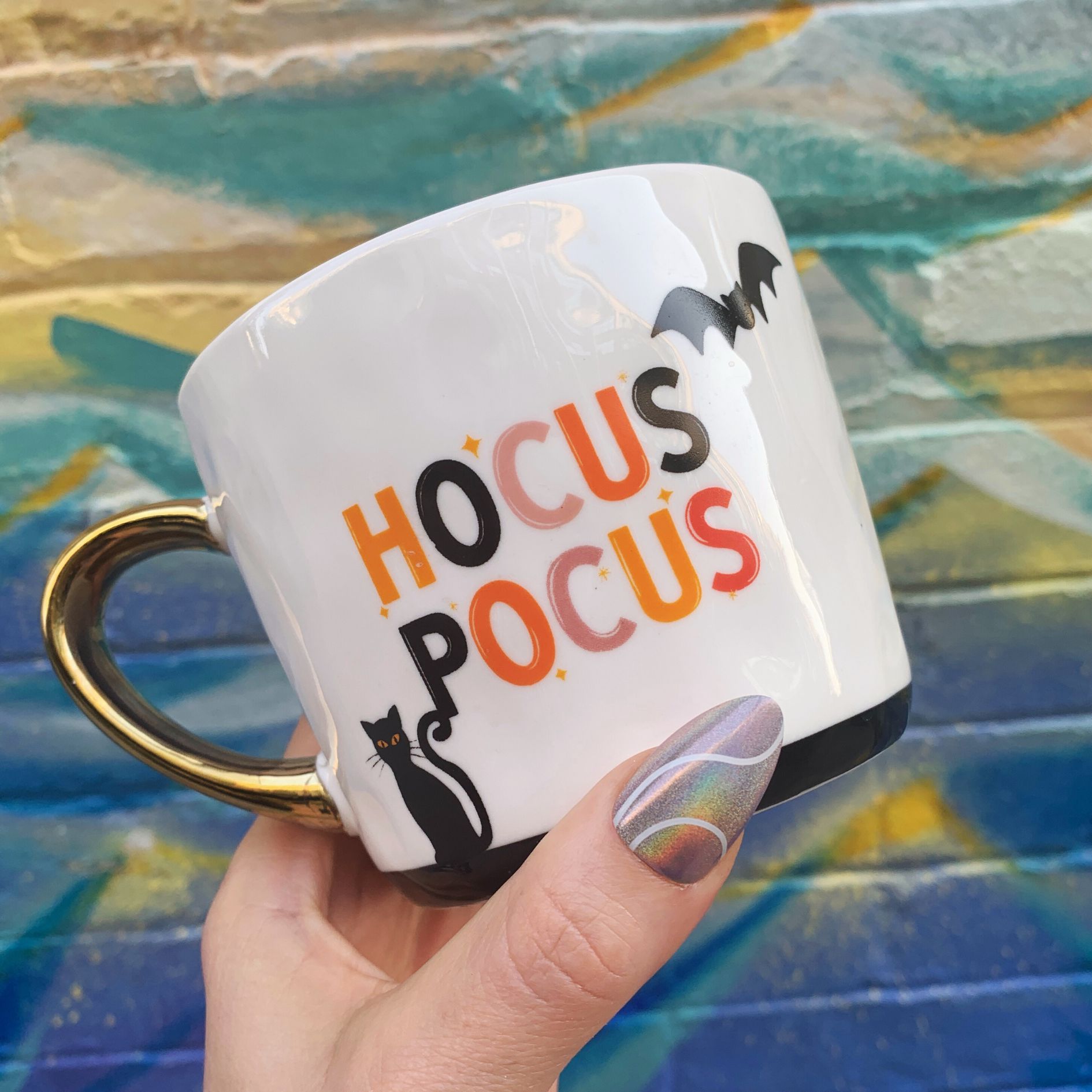 RAE DUNN HOCUS POCUS HALLOWEEN COFFEE popular RD