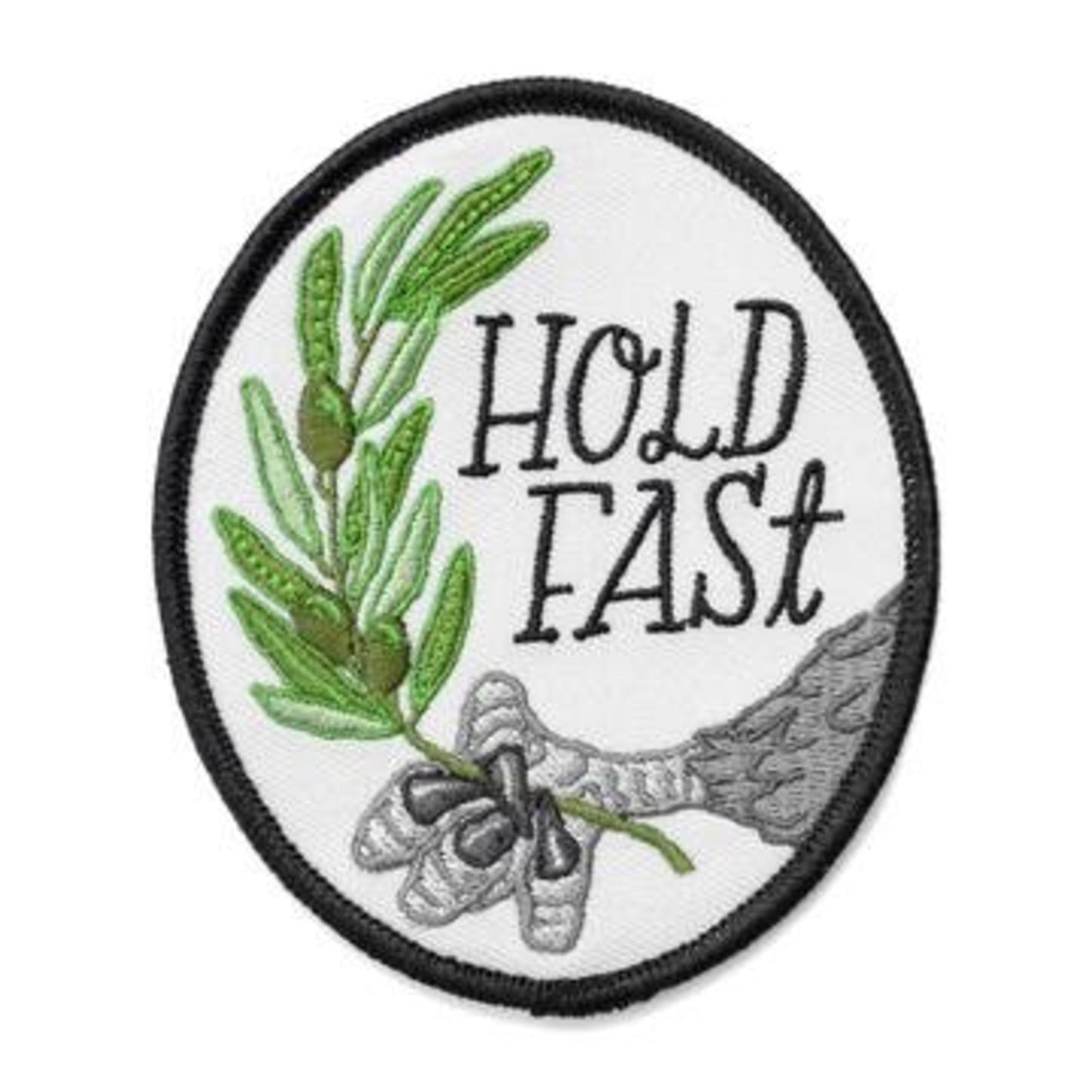 Hold Fast Iron On Patch