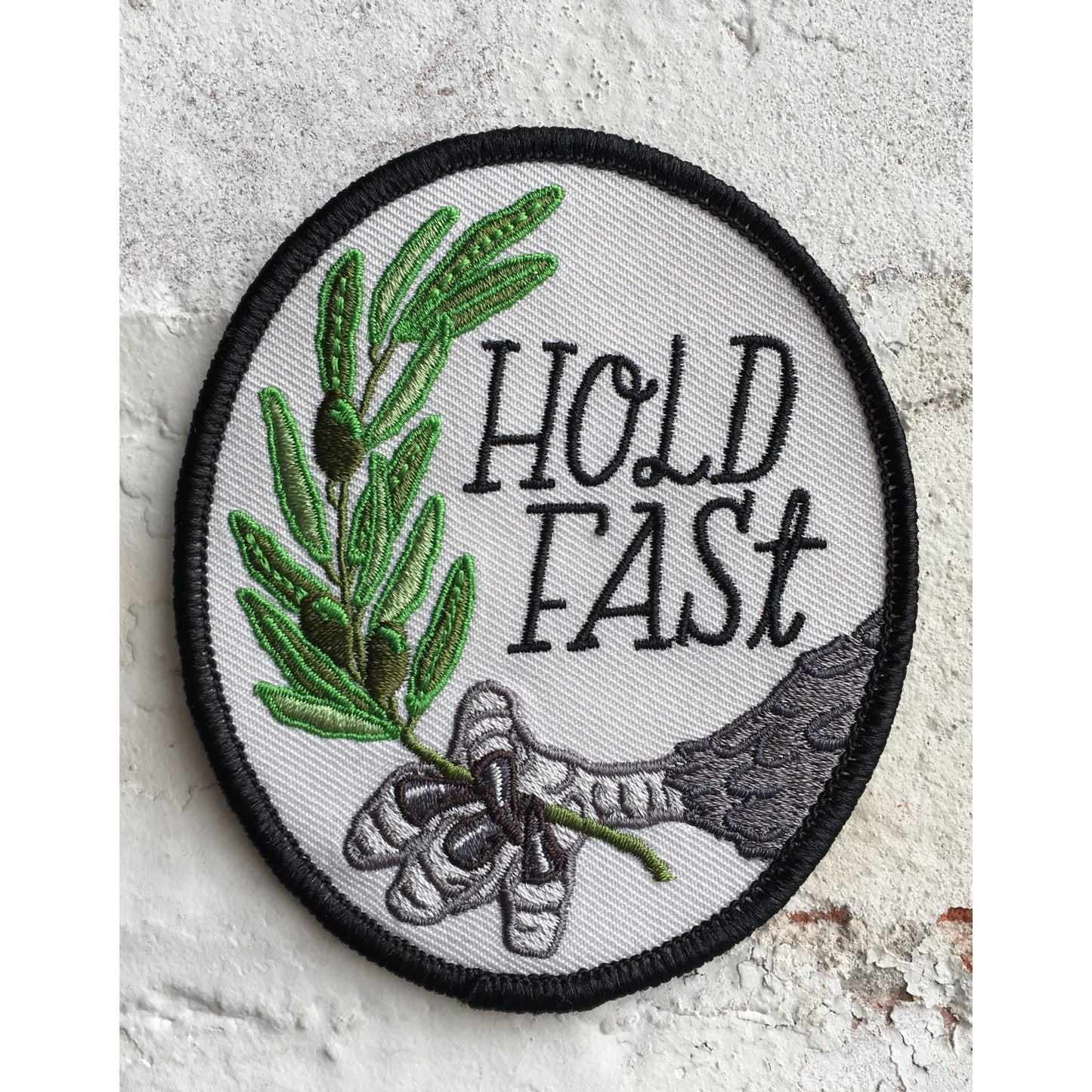 Hold Fast Iron On Patch