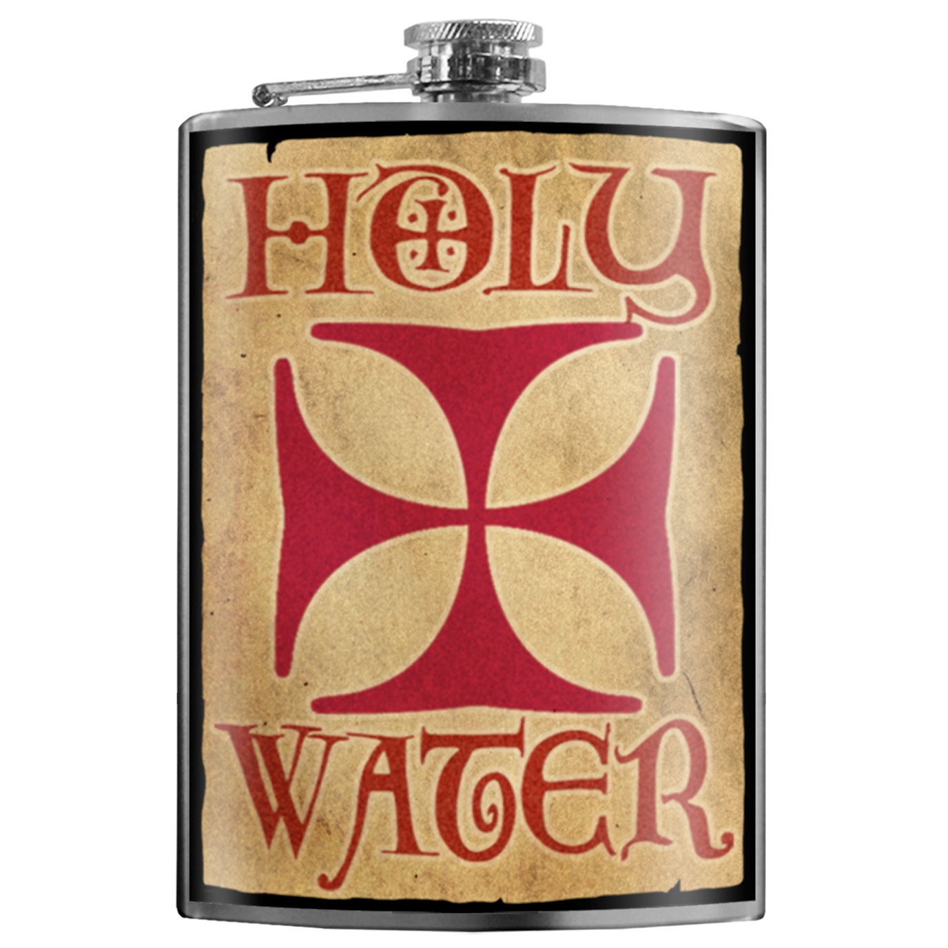 Holy Water Liquor Flask | Lead-Free Stainless Steel