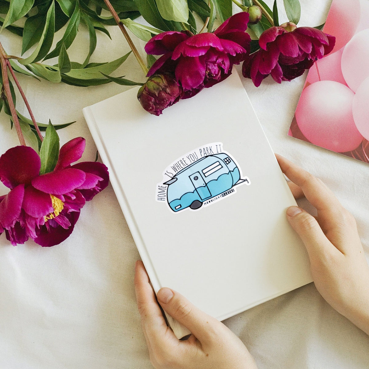 Home Is Where You Park It Van Life Vinyl Sticker