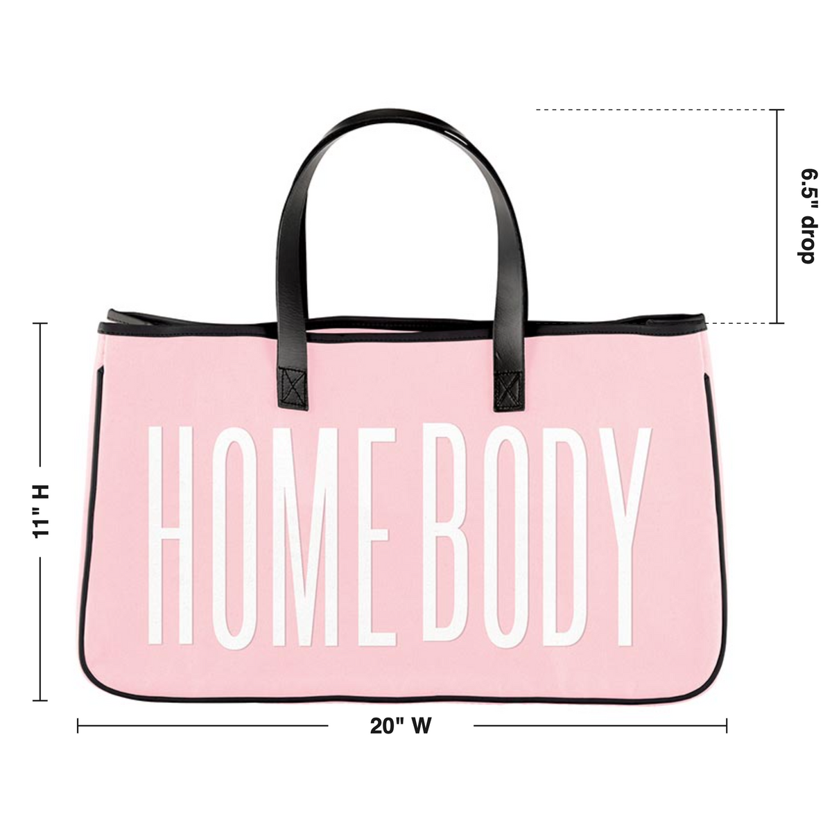 Homebody Large Rectangular Tote Bag | Analog Bag | Genuine Leather Handles-Slant-The Bullish Store