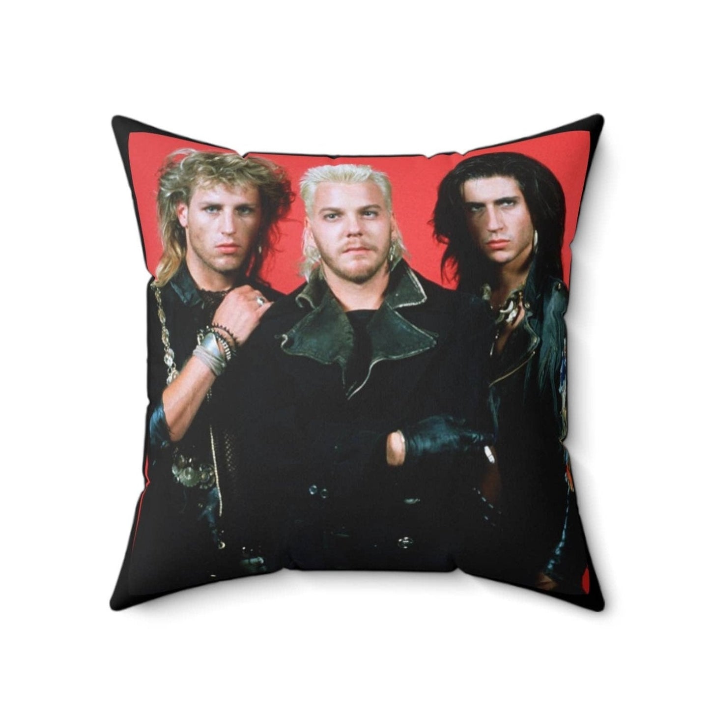 Horror Lost Boys Throw Pillow | Halloween 80's Film | 12" x 12"