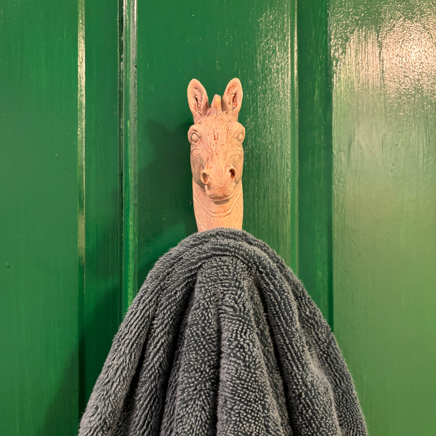 Horse Resin Hook | Animal Theme Decorative Wall Hook | 5" x 3.5"