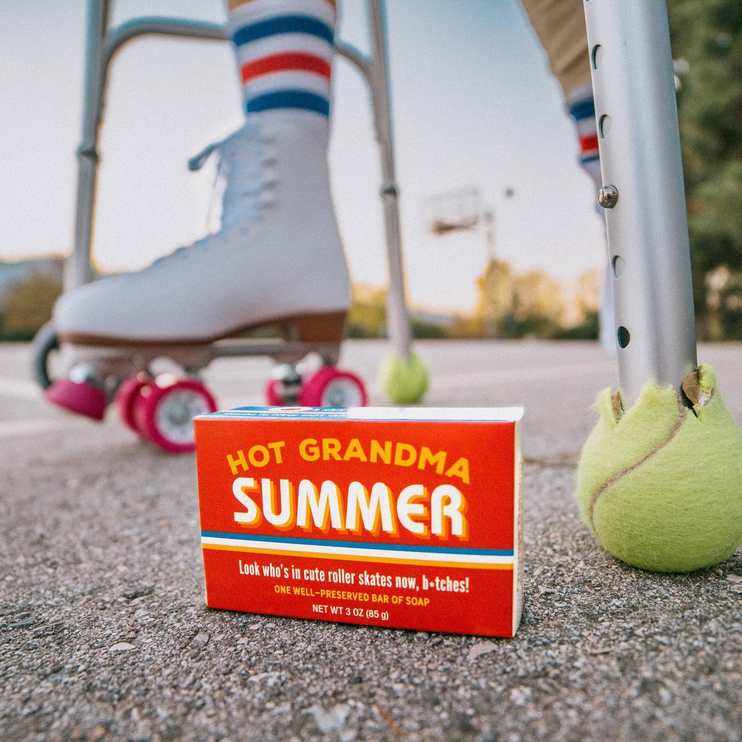 Hot Grandma Summer Bar Soap | Funny Triple Milled Soap