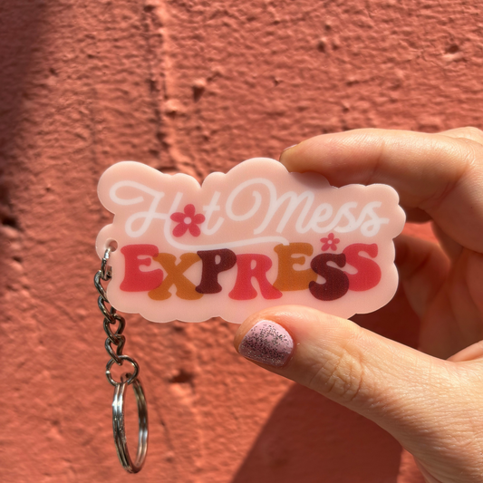 Hot Mess Express Keychain-Creative Brands-The Bullish Store
