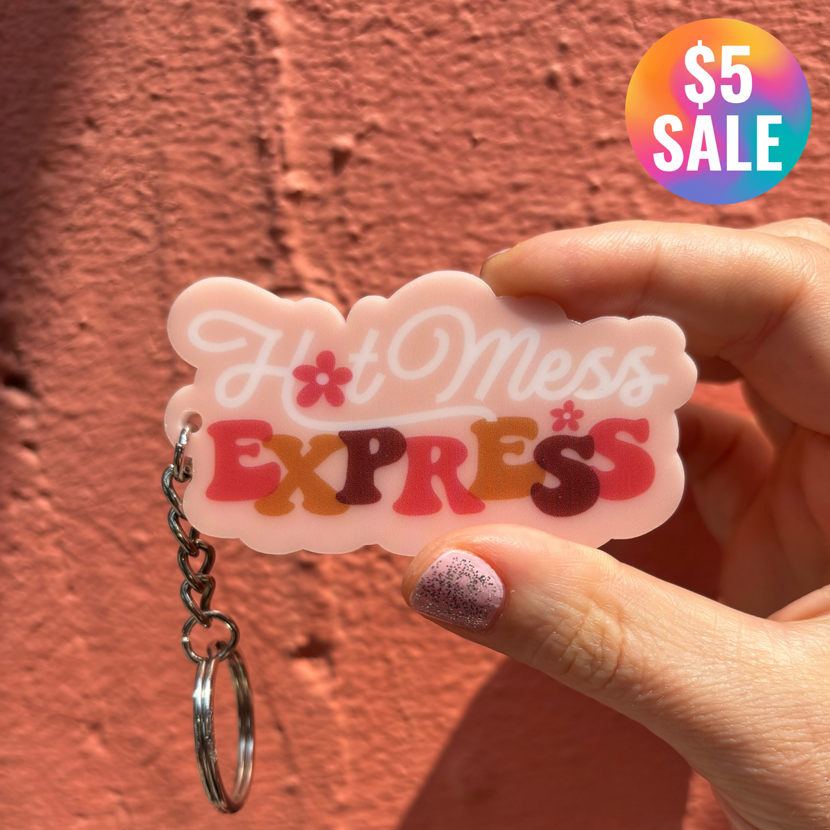 Hot Mess Express Keychain-Creative Brands-The Bullish Store
