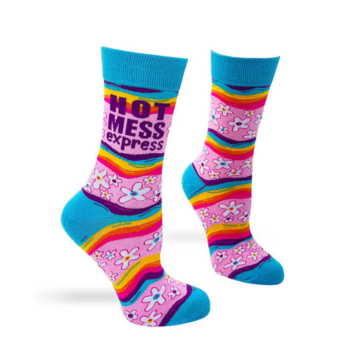 Hot Mess Express Women's Crew Socks