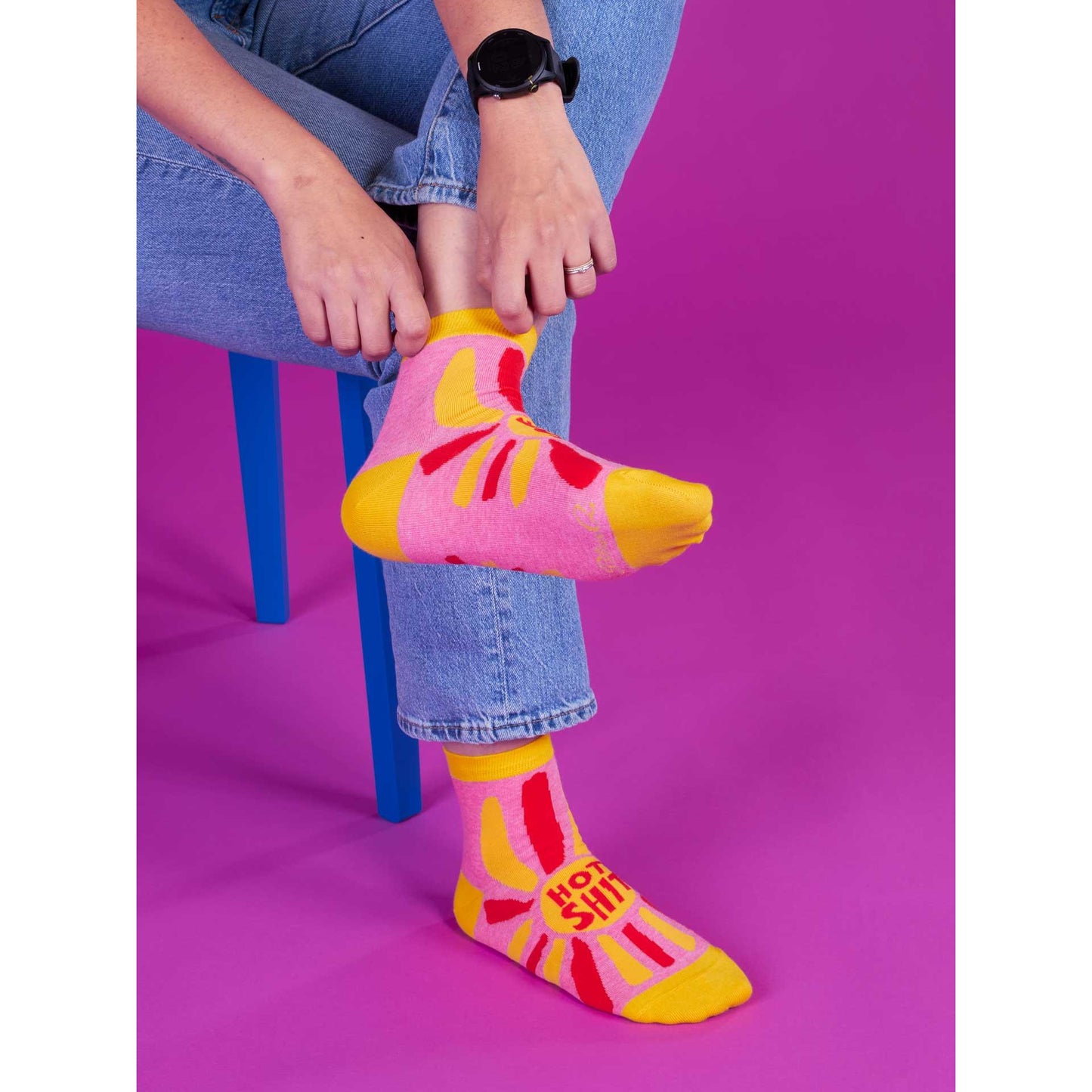 Hot Shit Women's Ankle Socks | BlueQ at GetBullish