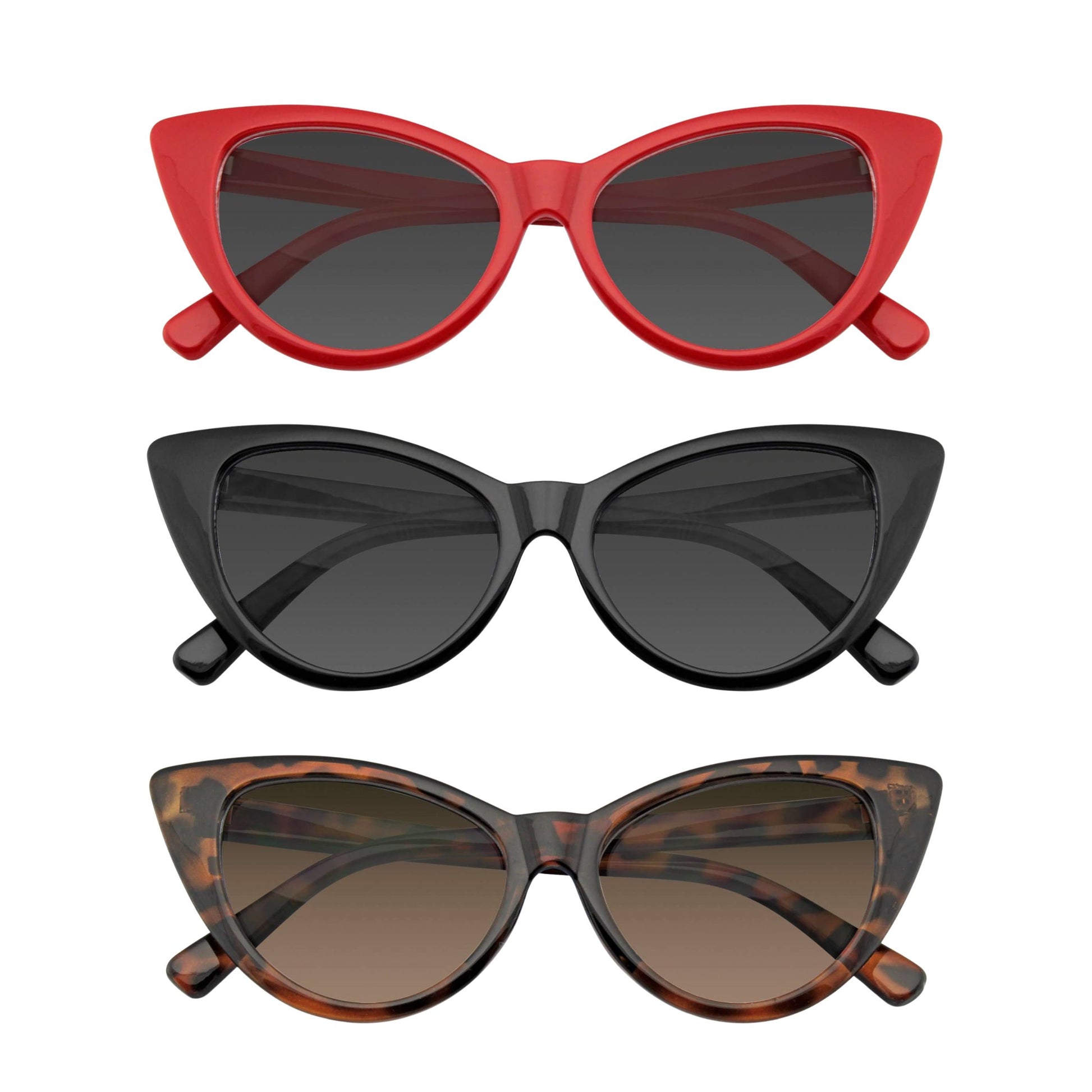 Hot Tip Vintage Pointed Cat Eye Sunglasses