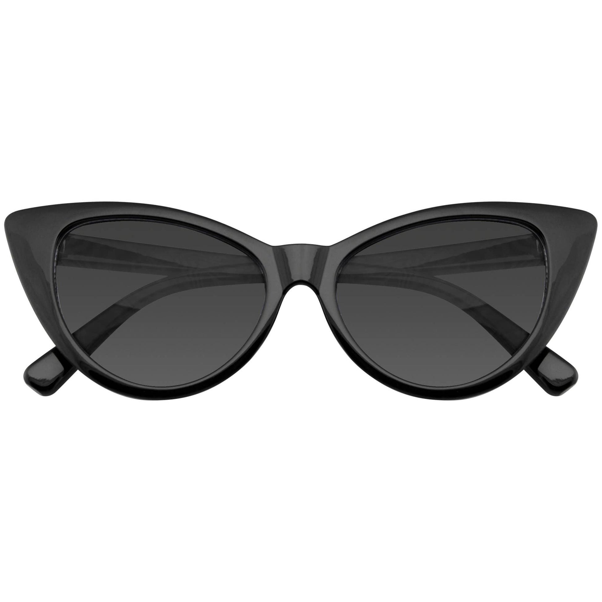 Hot Tip Vintage Pointed Cat Eye Sunglasses