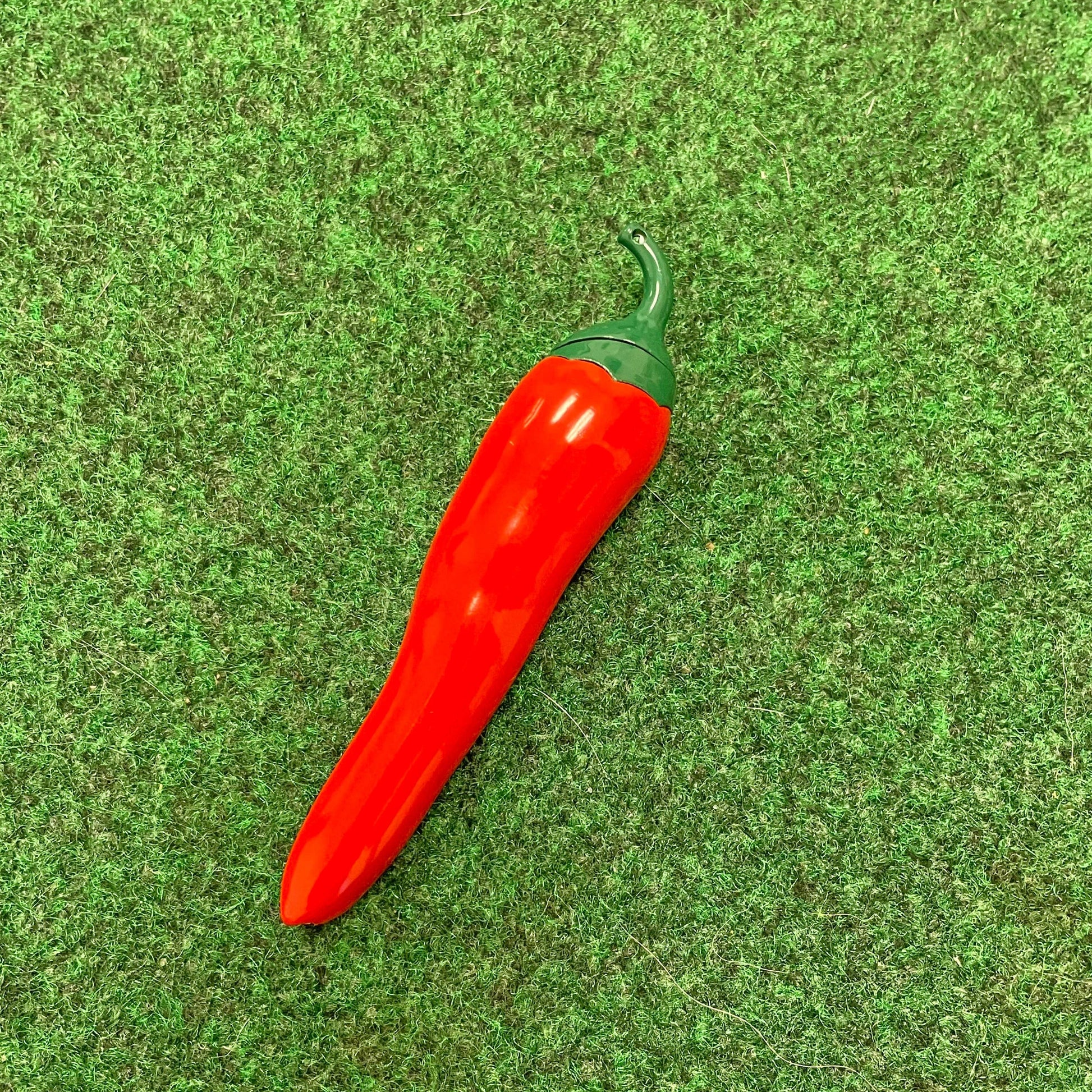 Hot pepper! Lighter in Red Chili Pepper Shaped | Butane Pocket Cigar Igniter | 4.5" x 1"