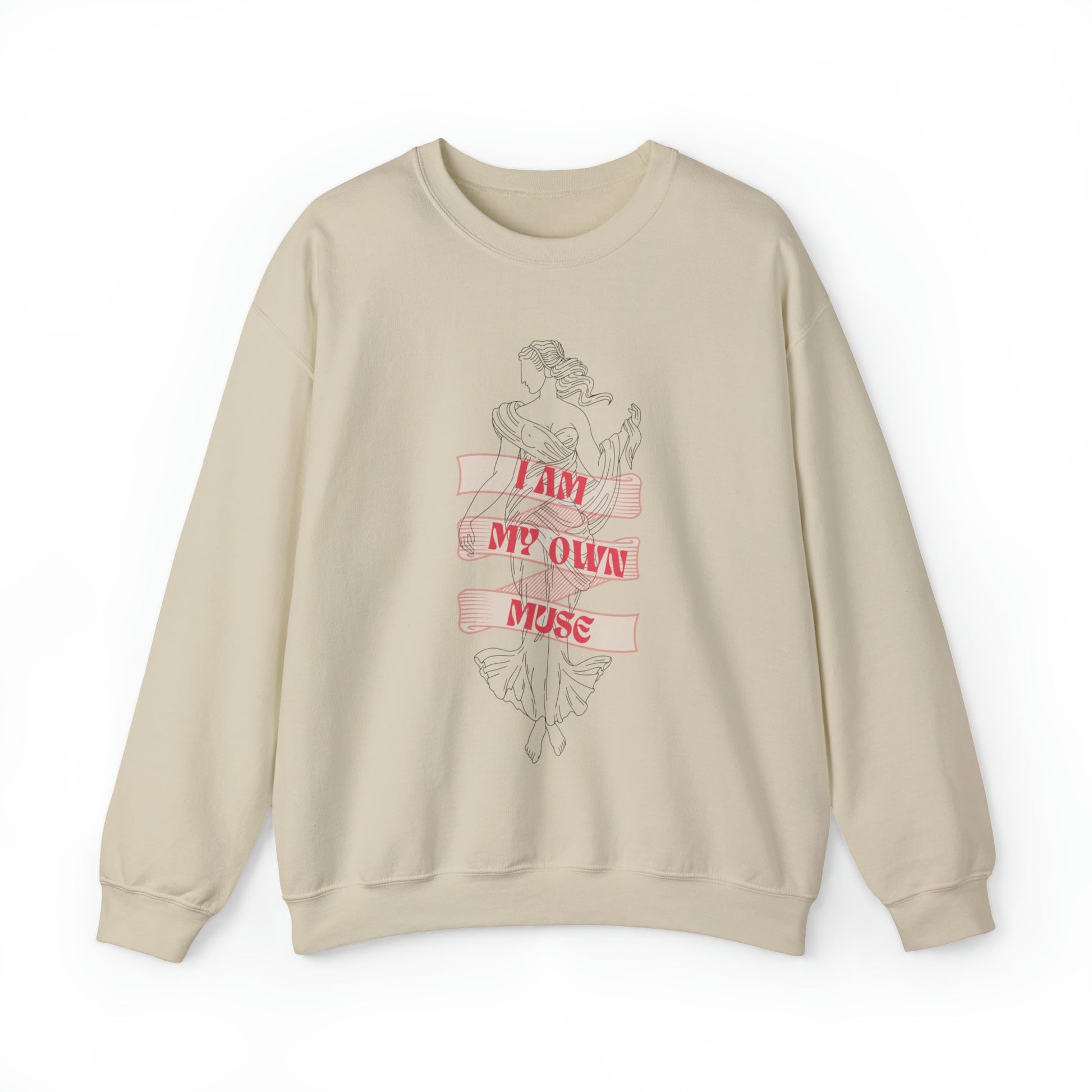 I Am My Own Muse Unisex Heavy Blend™ Crewneck Sweatshirt Sizes SM-5XL | Plus Size Available