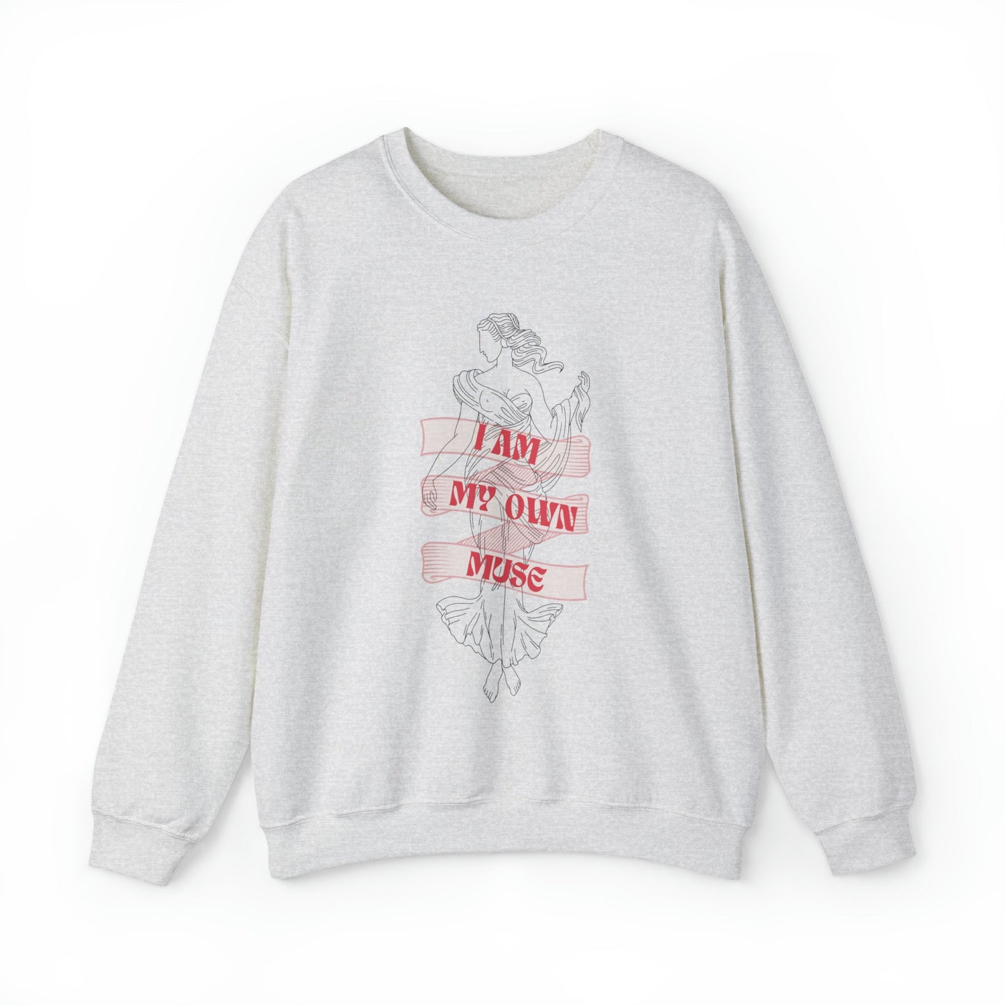 I Am My Own Muse Unisex Heavy Blend™ Crewneck Sweatshirt Sizes SM-5XL | Plus Size Available