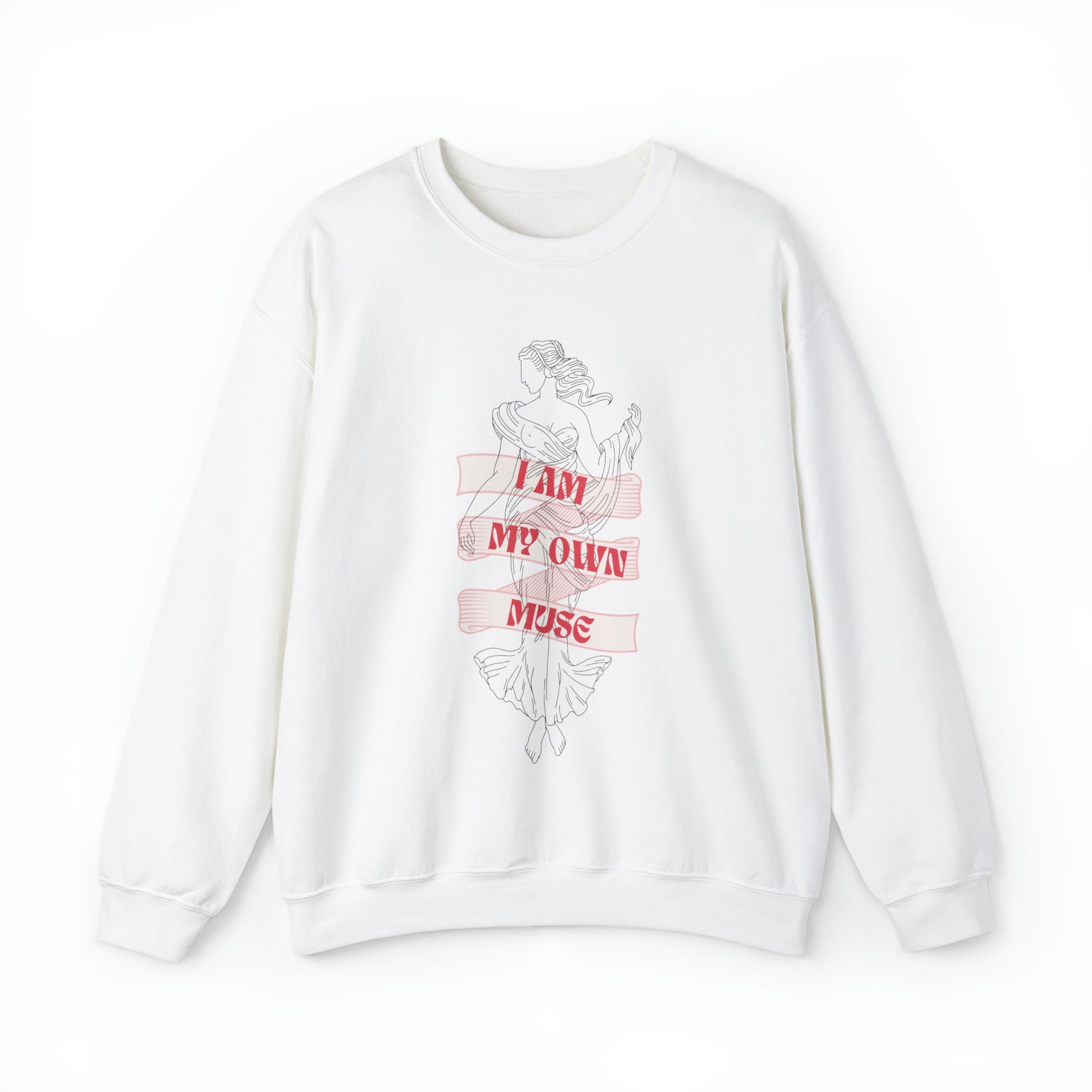 I Am My Own Muse Unisex Heavy Blend™ Crewneck Sweatshirt Sizes SM-5XL | Plus Size Available