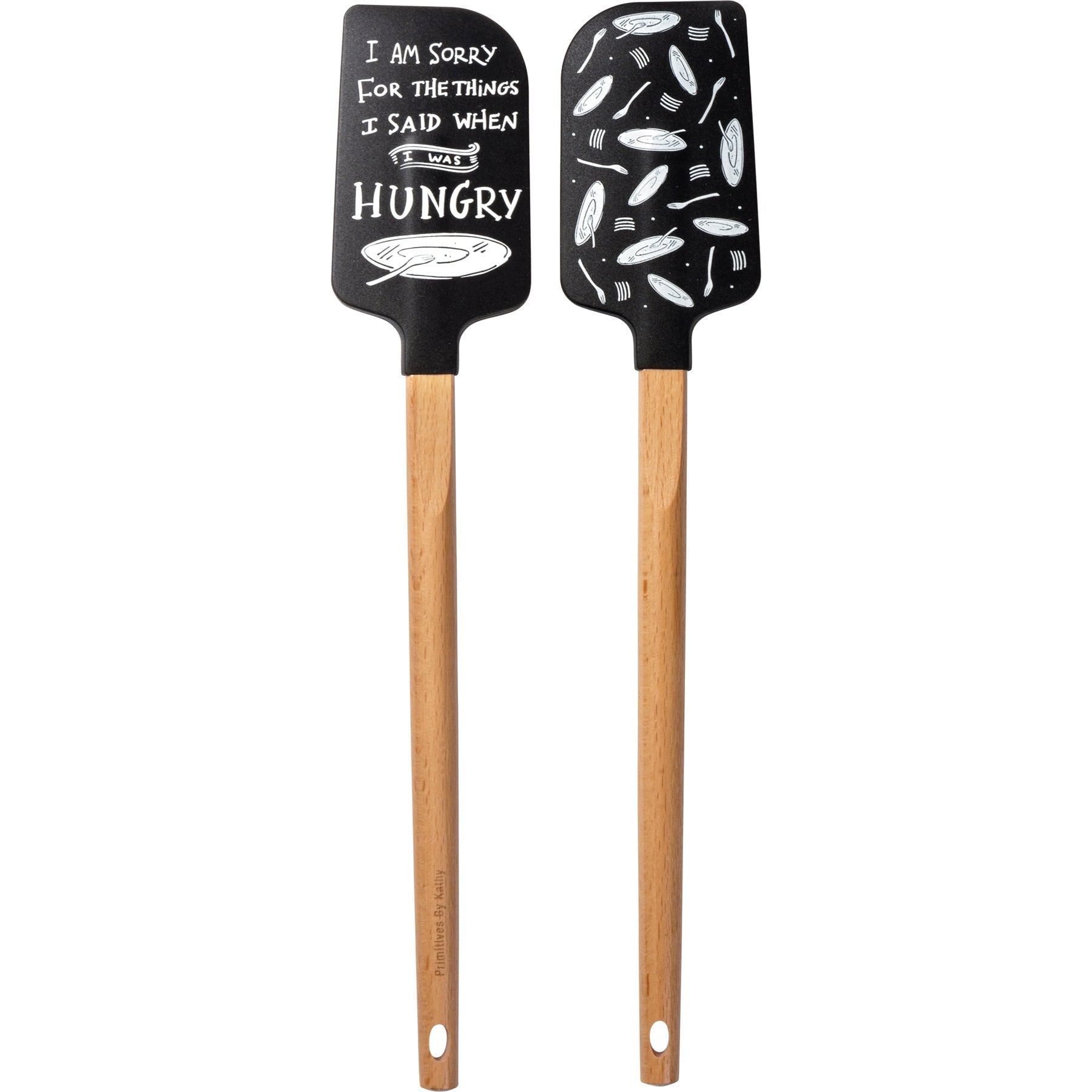 I Am Sorry For The Things I Said When I Was Hungry Spatula With A Wooden Handle